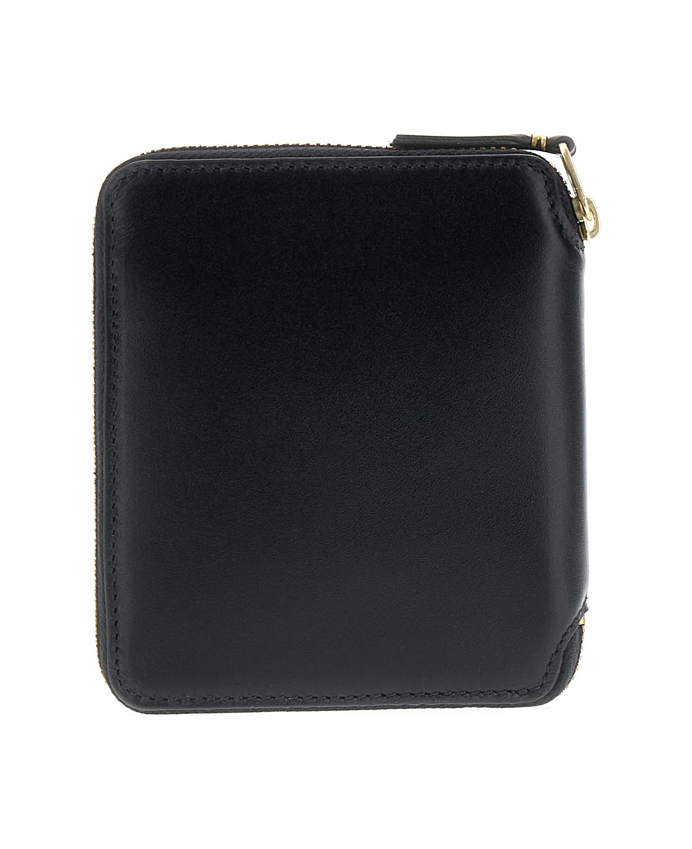 Comme des Garçons Wallet Black Leather Wallet - 1