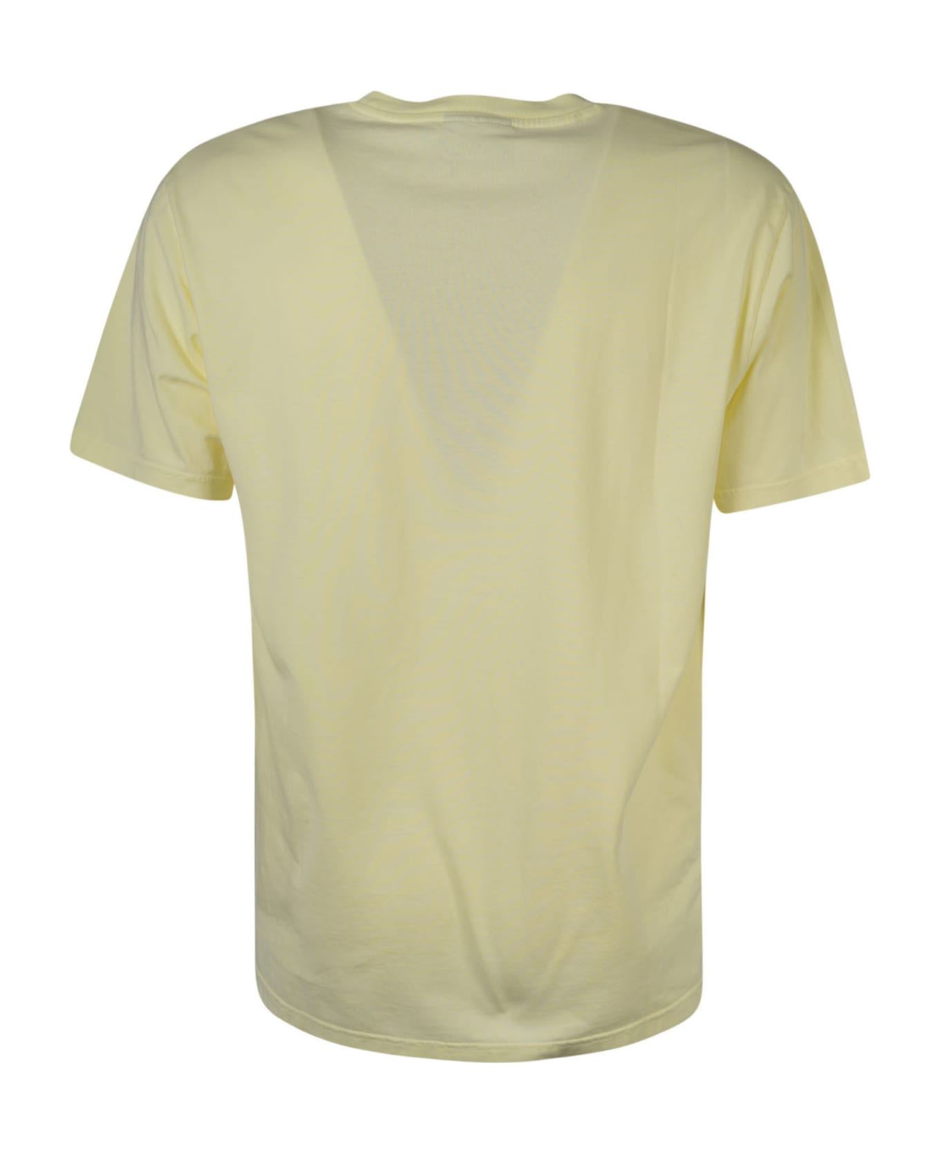 Bluemarble Logo Printed T-shirt - Tender Yellow シャツ