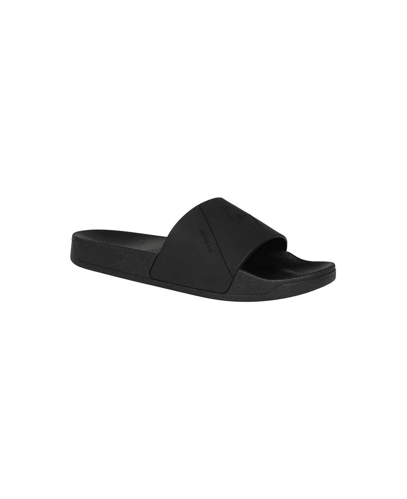 A-COLD-WALL Rubber Slides - black