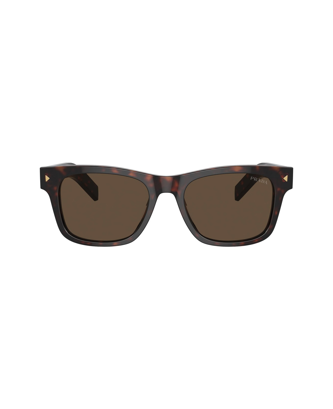 Prada Eyewear Pra17s 17n70f Tartarugato Sunglasses - Marrone