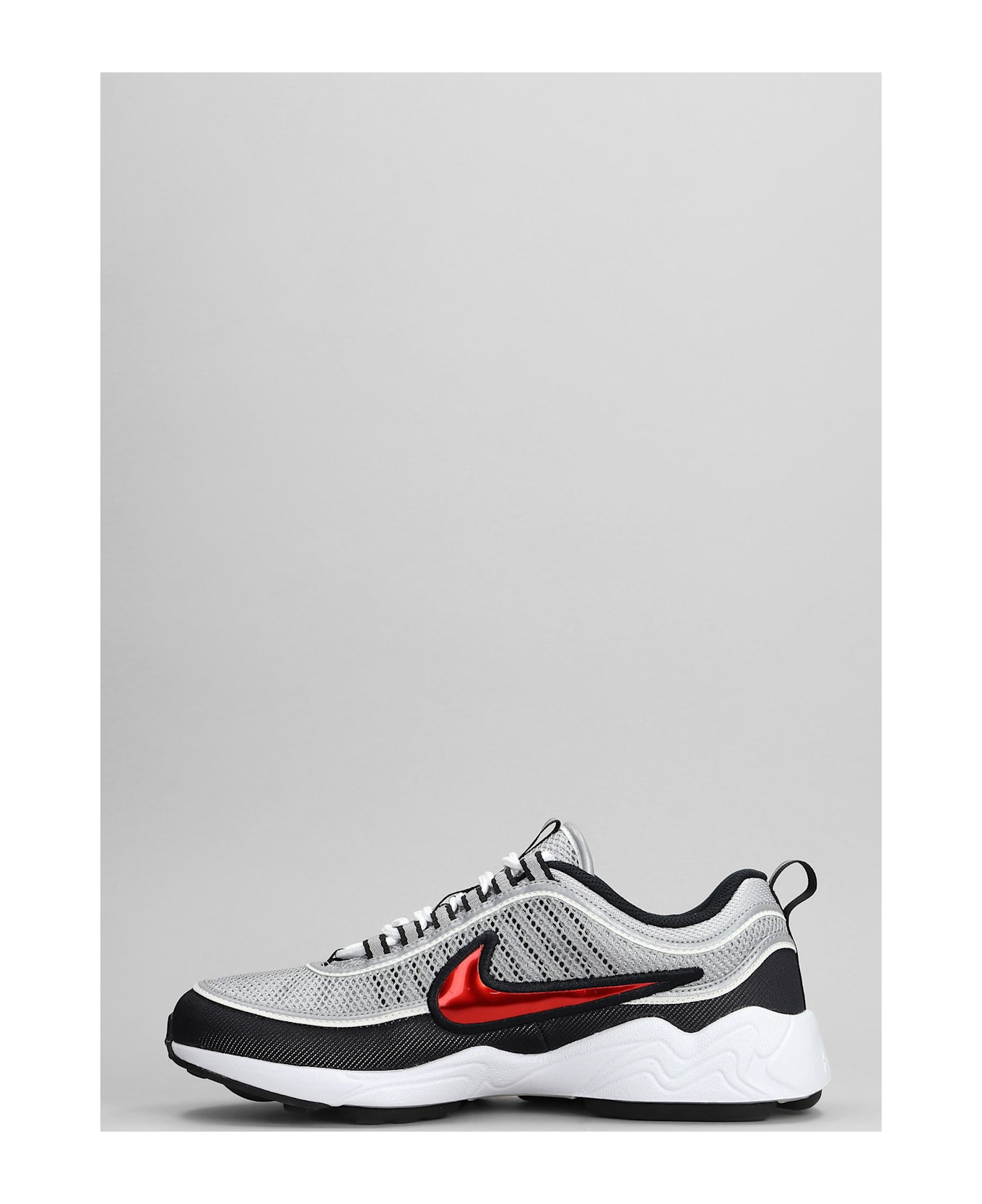 Nike Air Zoom Spiridon Sneakers In Silver Fabric - silver