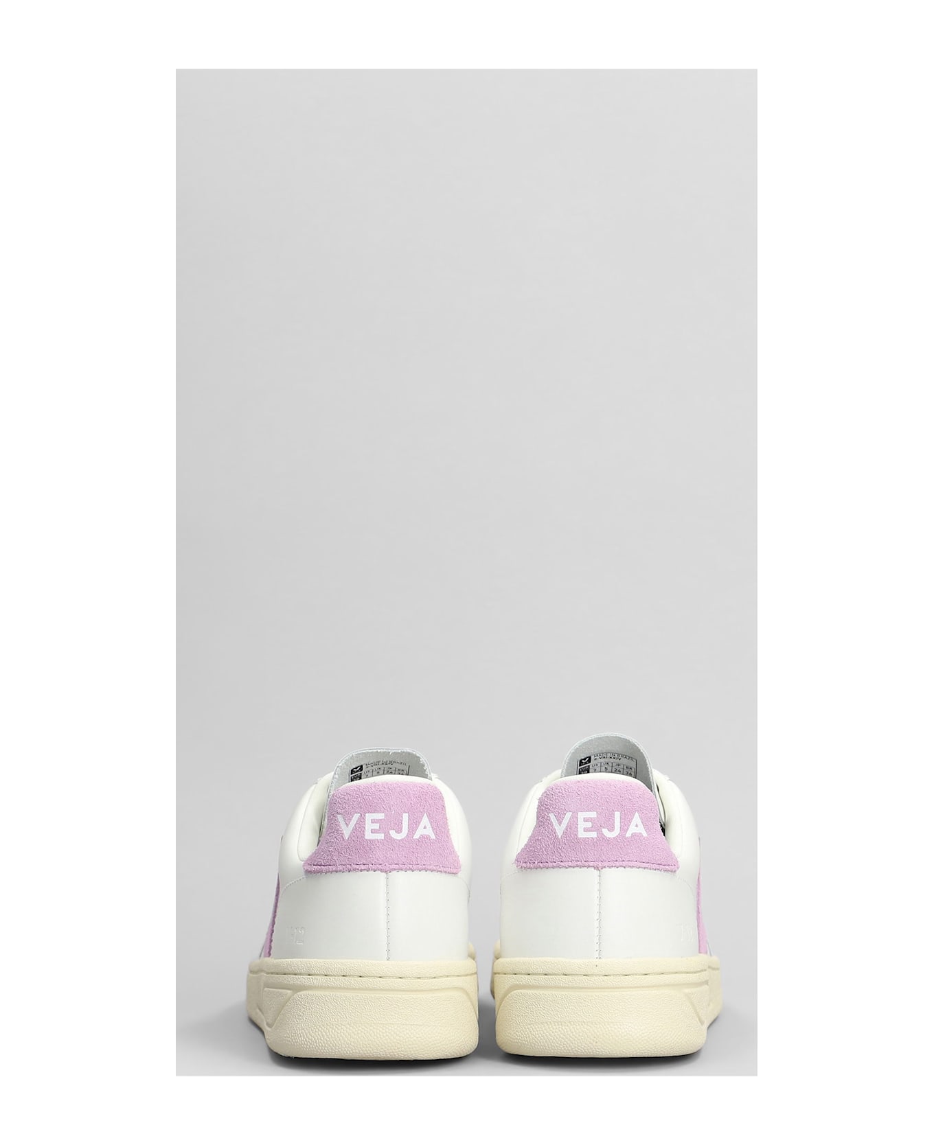 Veja V-12 Sneakers In White Leather - white