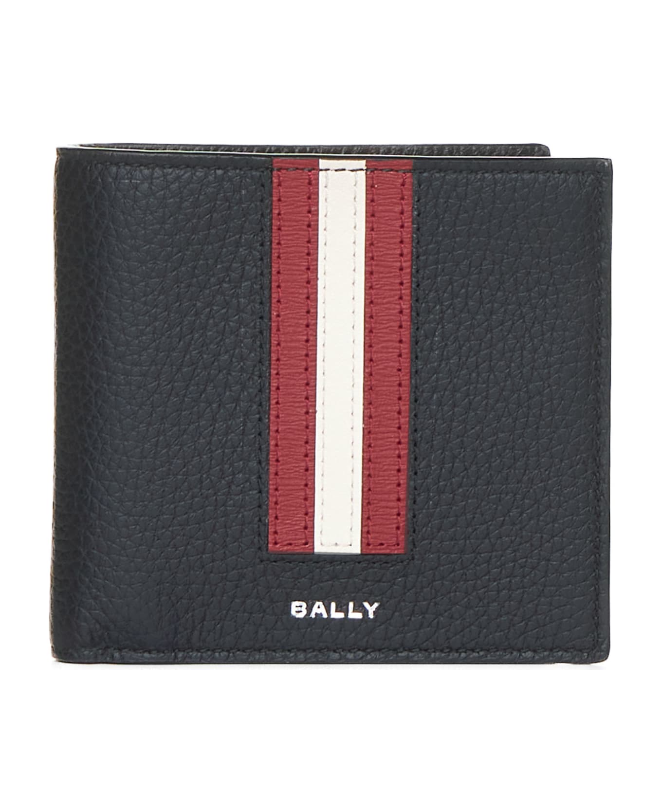 Bally Wallet - Black/ballyred+pall 財布