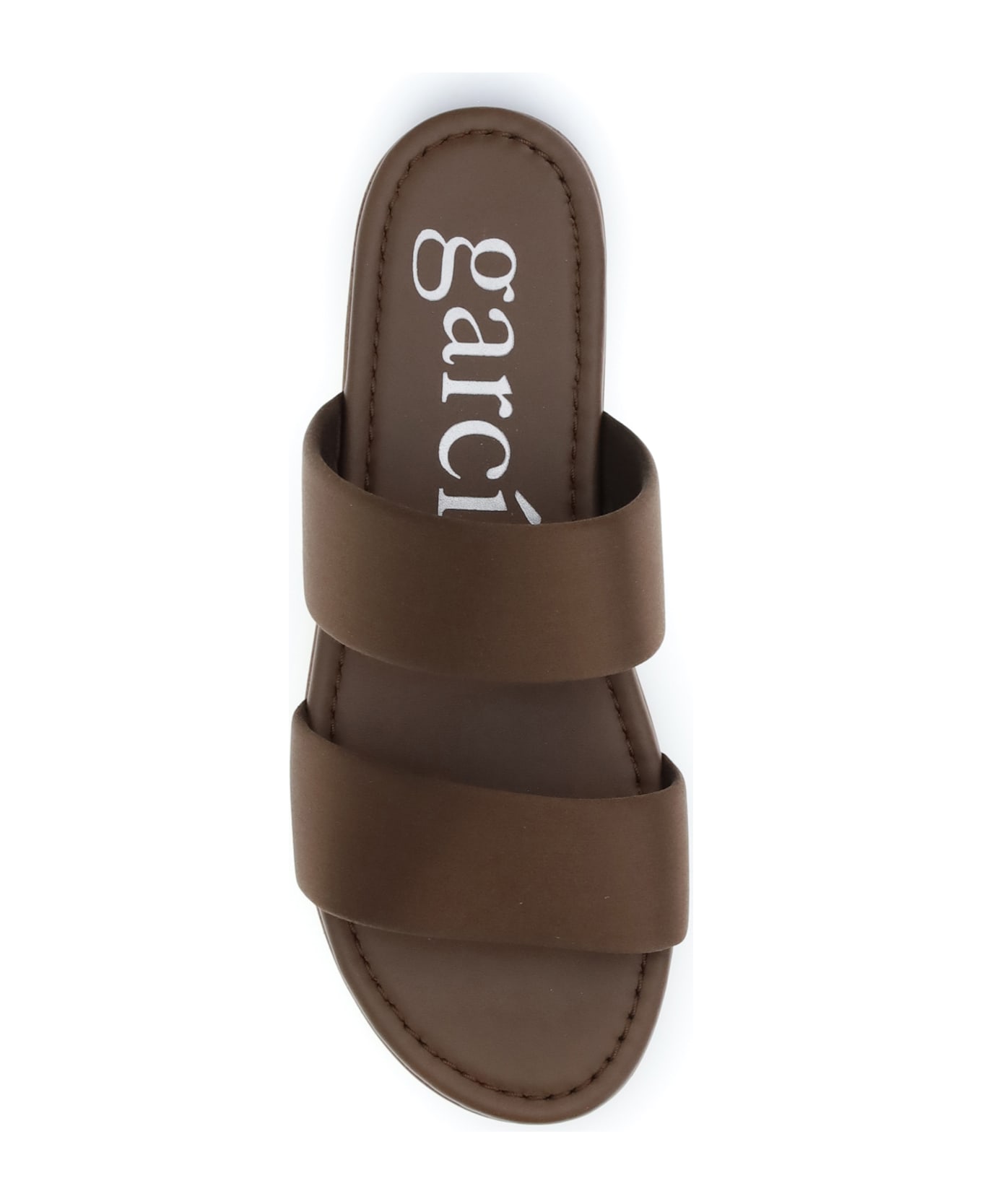 Pedro Garcia Double-band Satin Sandals