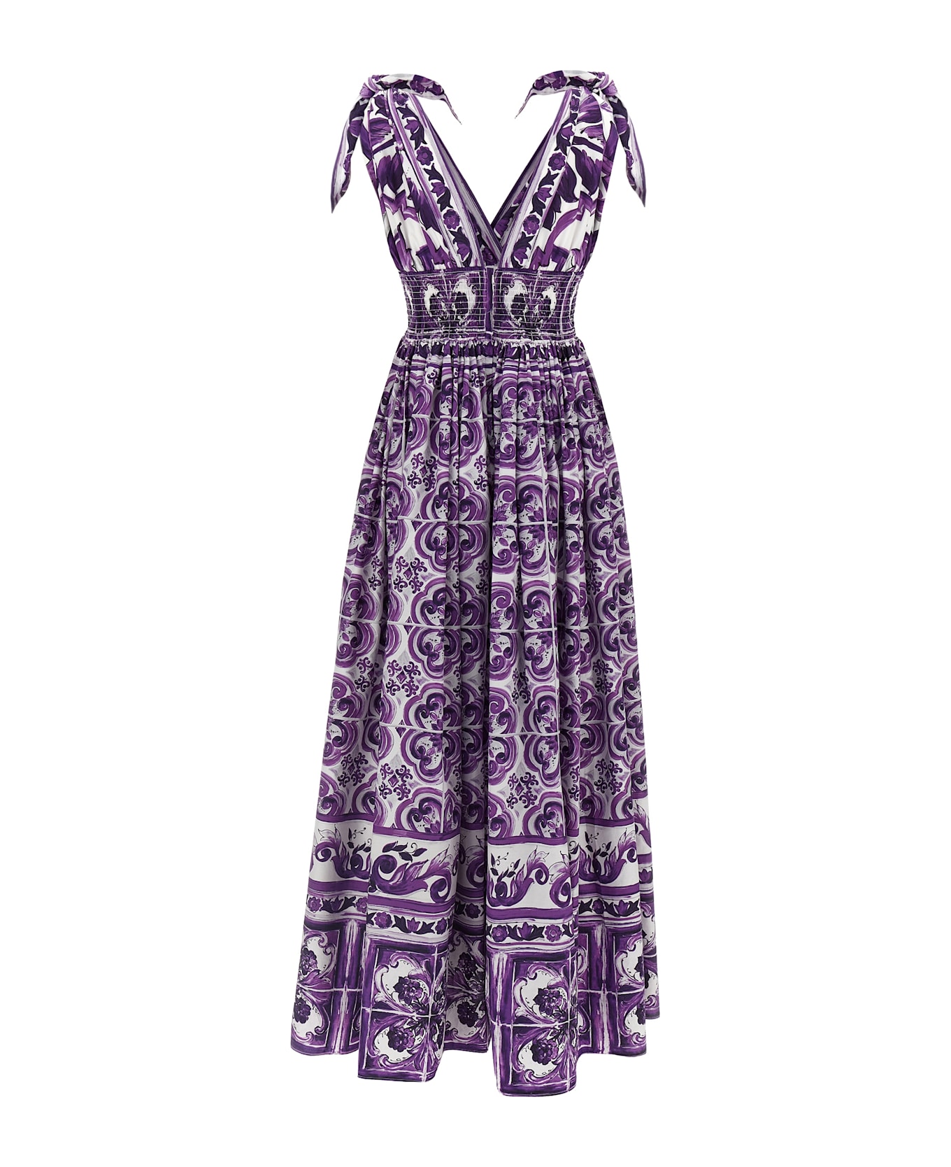 Dolce 
Gabbana 
maiolica
 Dress - Purple