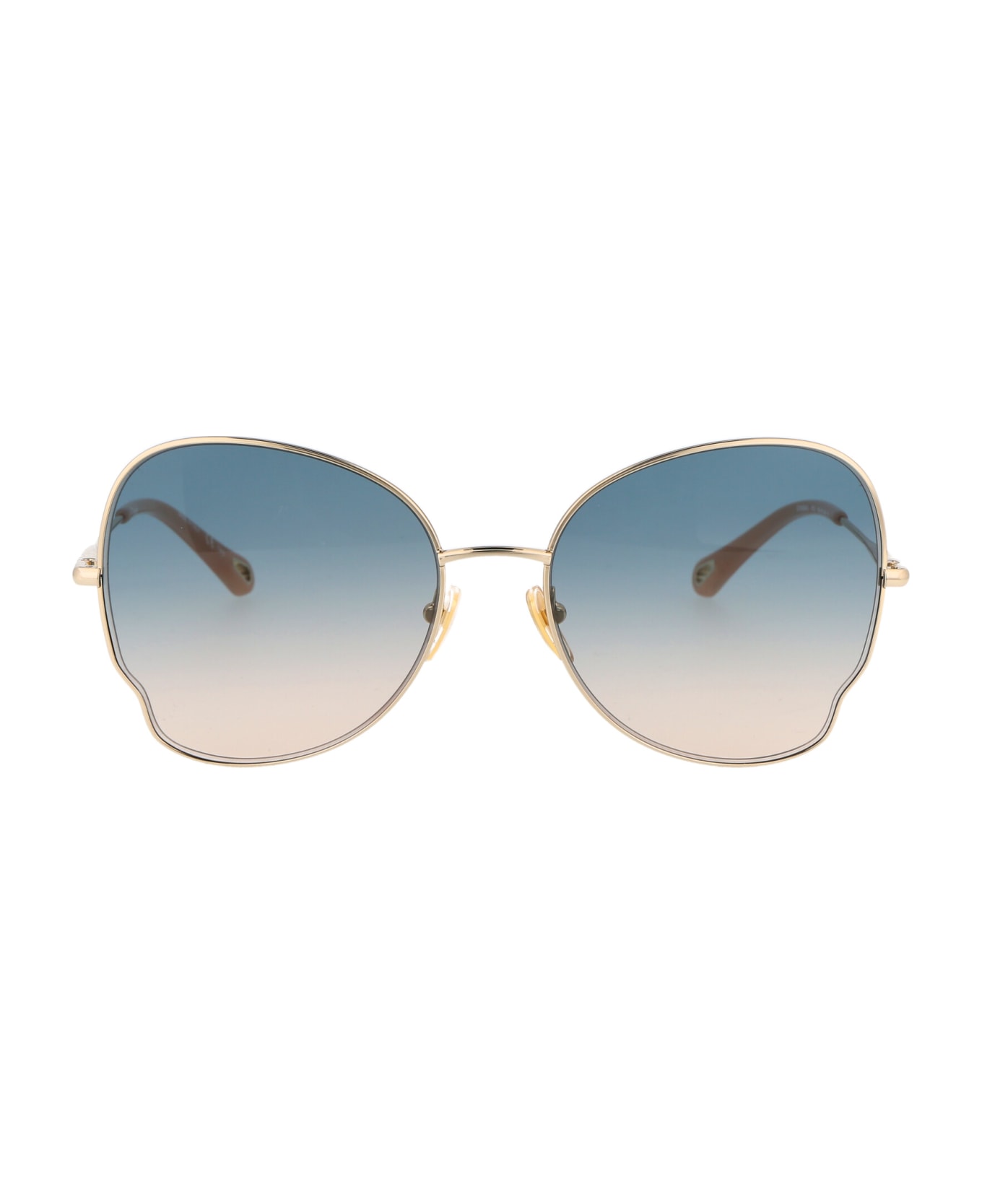 Chloé Eyewear Ch0094s Sunglasses - 003 GOLD GOLD GREEN
