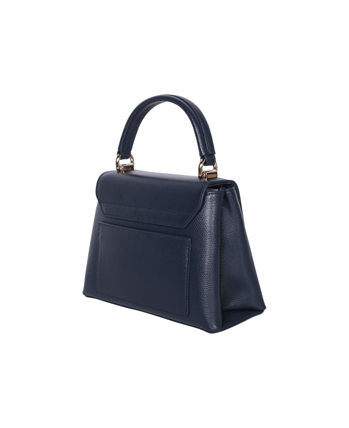 Furla 1927 Mini Top Handle Bag In Blue - Blue