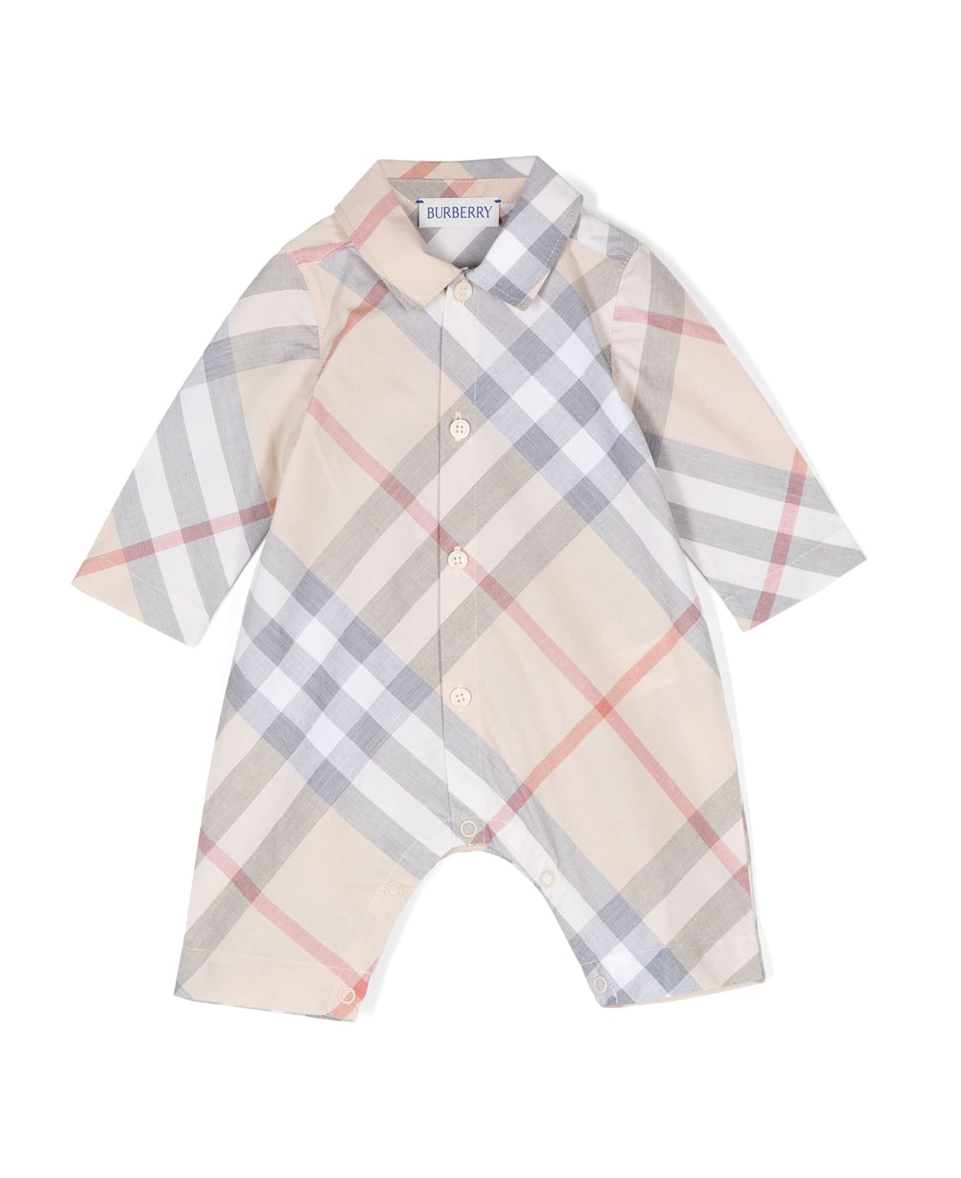 Burberry Kids Dresses Beige - Beige