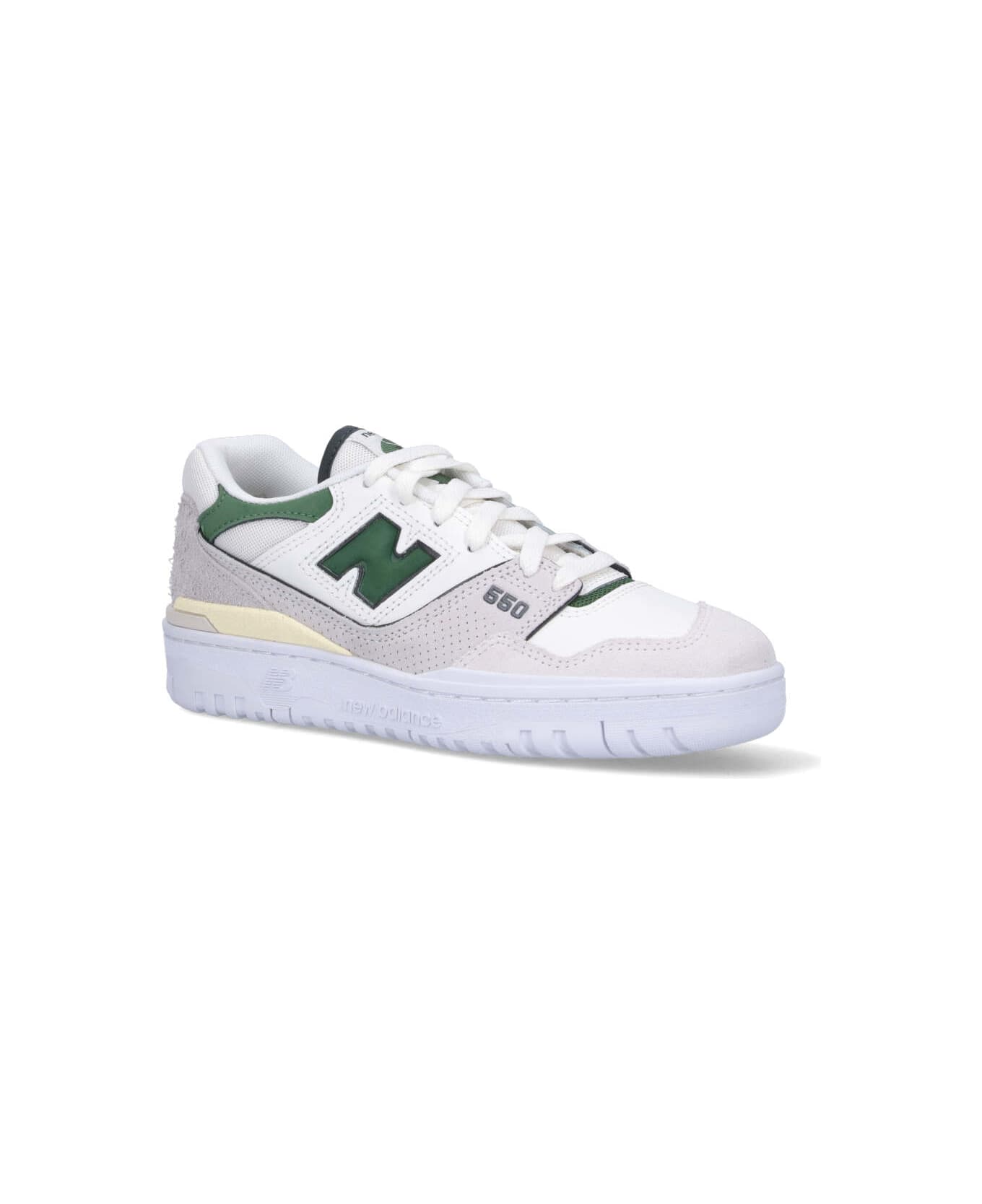 New Balance '550' Sneakers - White