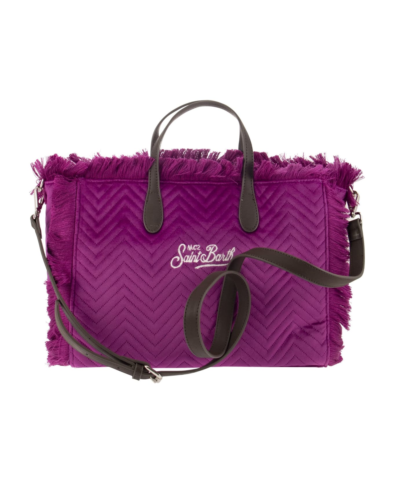 MC2 Saint Barth Quilted Handbag - Purple