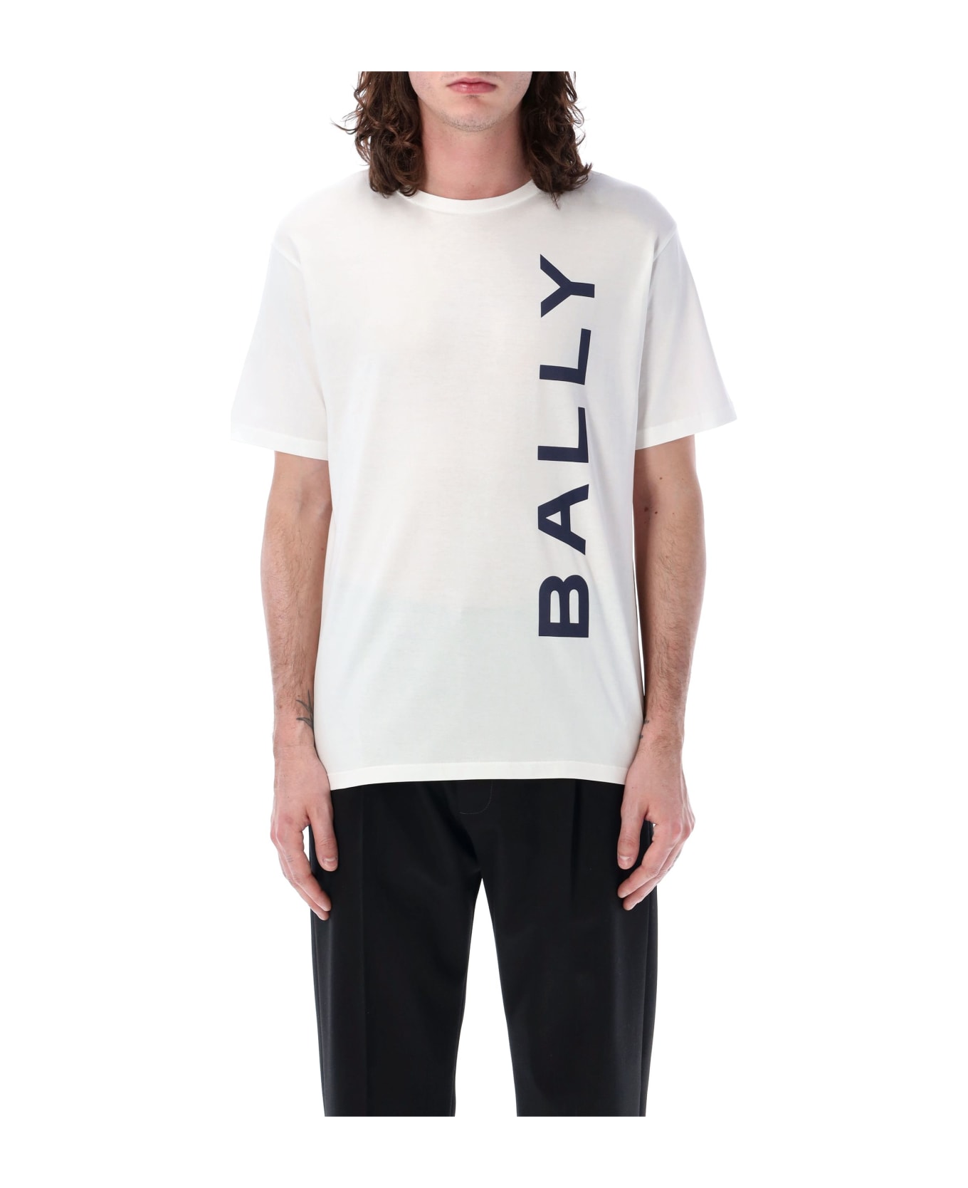 Bally Logo T-shirt - WHITE