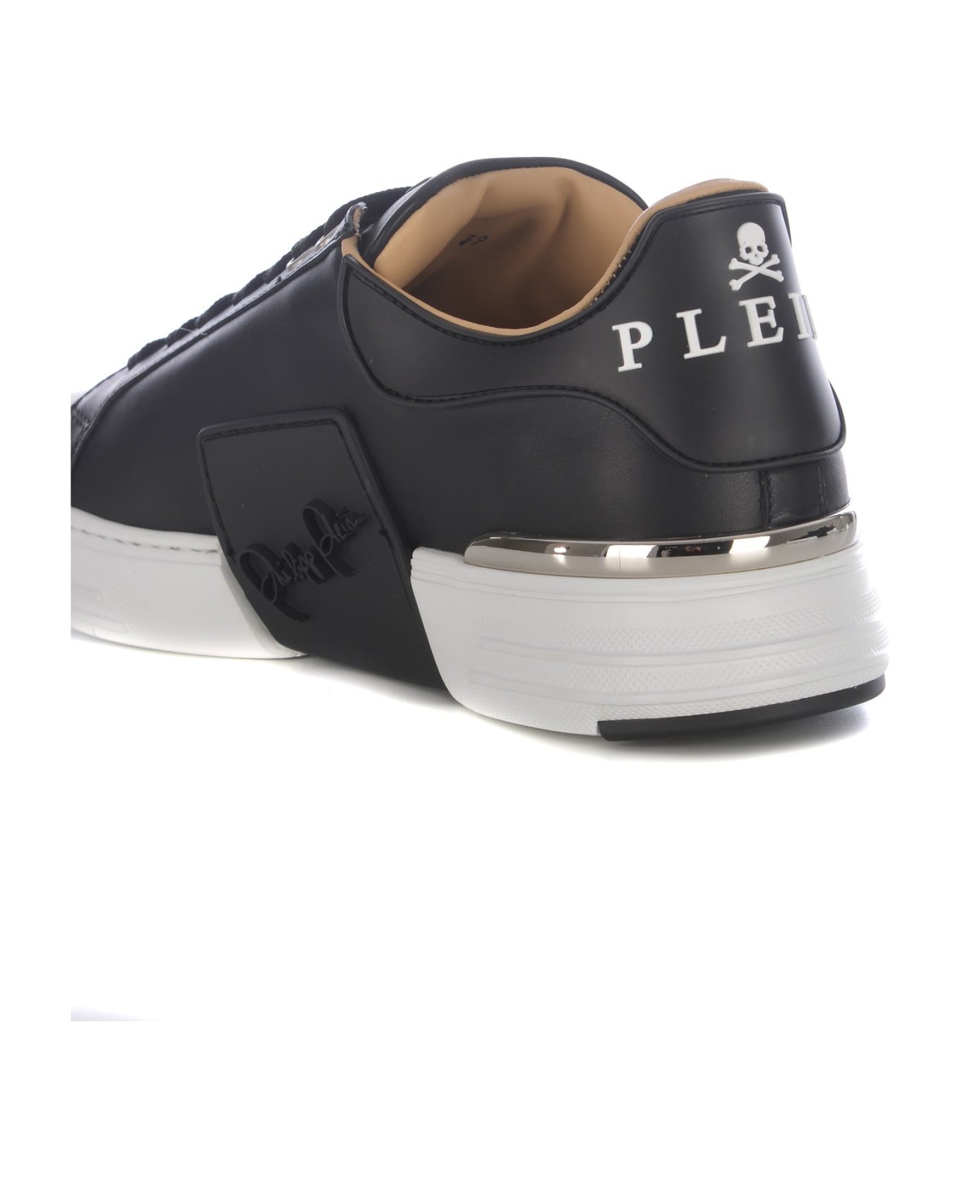 Philipp Plein Sneakers Philipp Plein "phantom" In Leather - Nero スニーカー