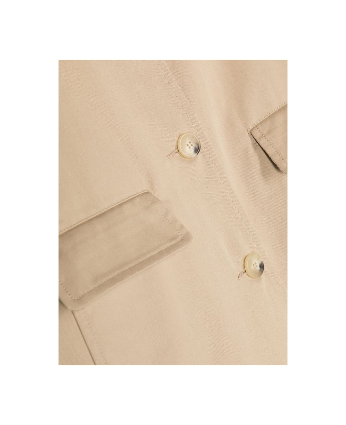 Il Gufo Cotton Trench Coat - BEIGE