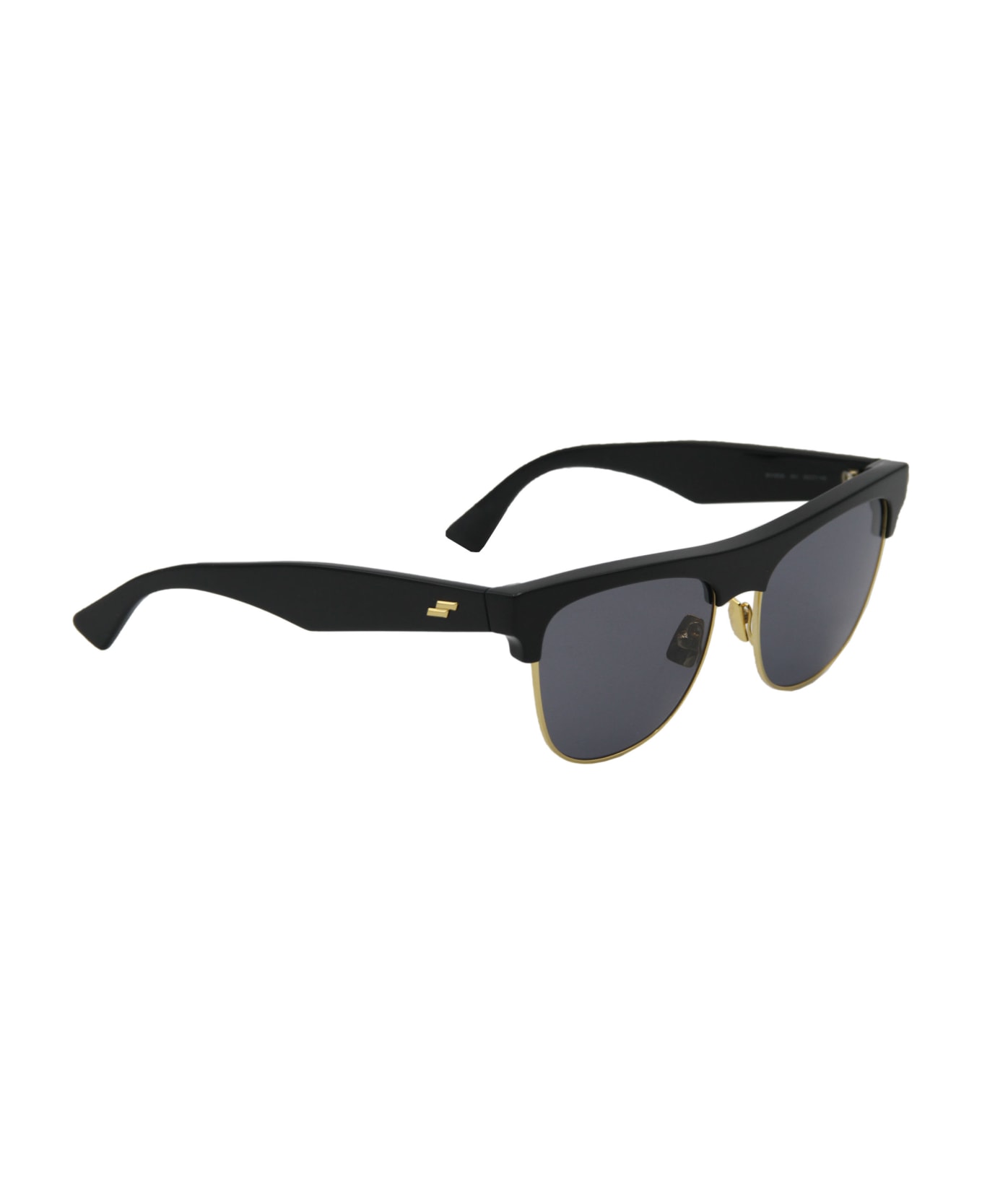 Bottega Veneta Eyewear Squared Sunglasses - black サングラス