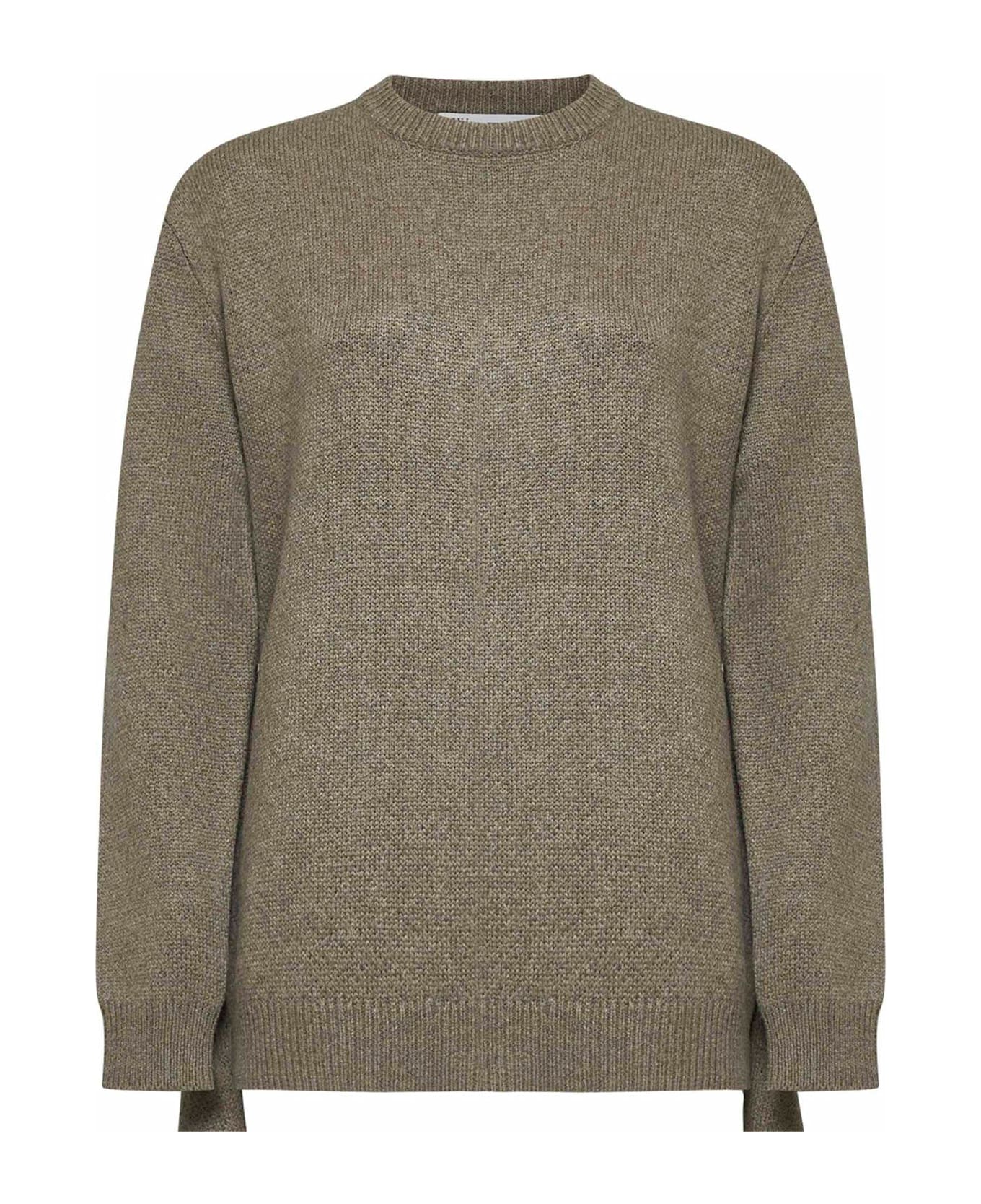 J.W. Anderson Draped-tie Front Jumper - Khaki