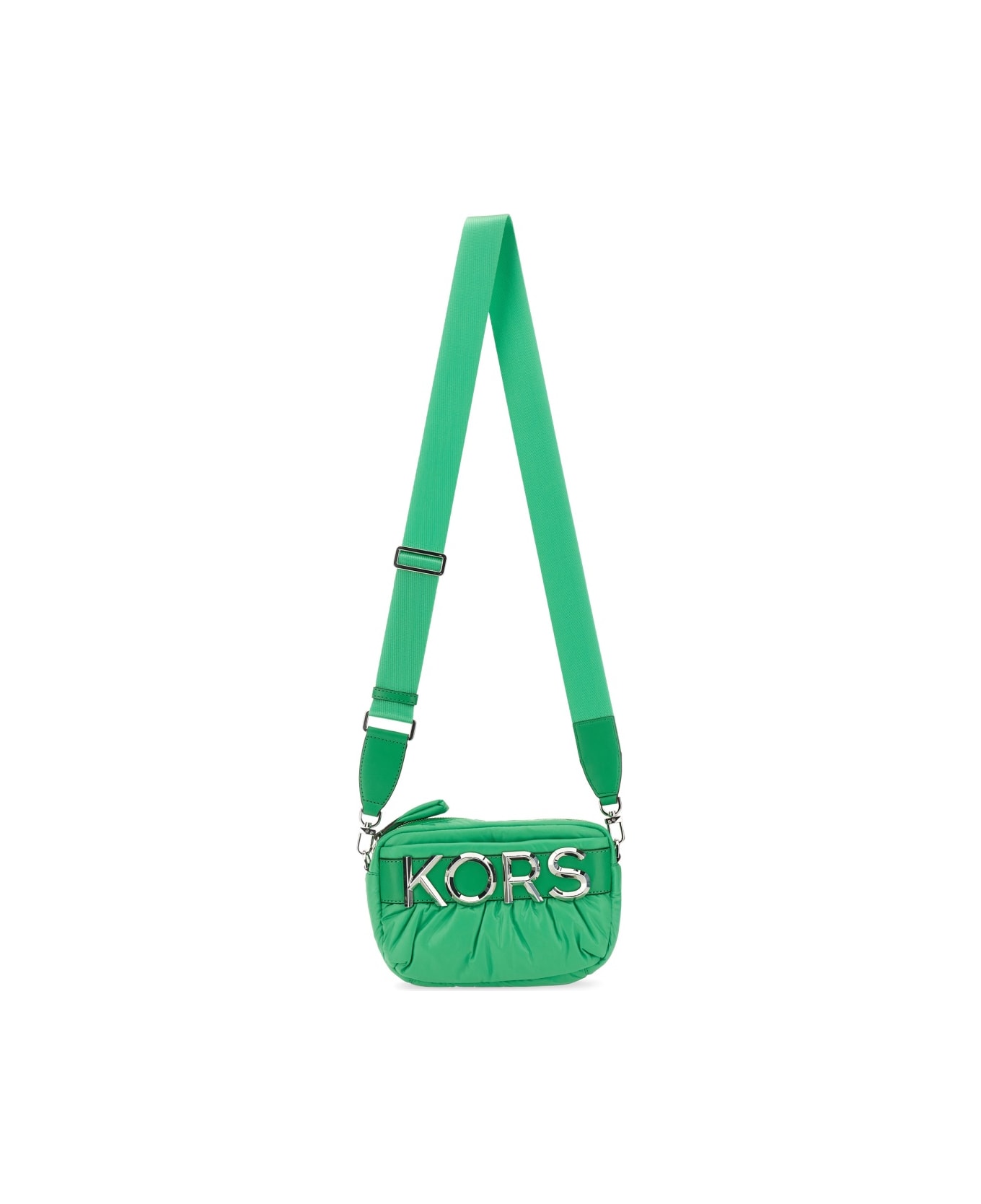 Michael Kors Camera Bag With Logo - GREEN
