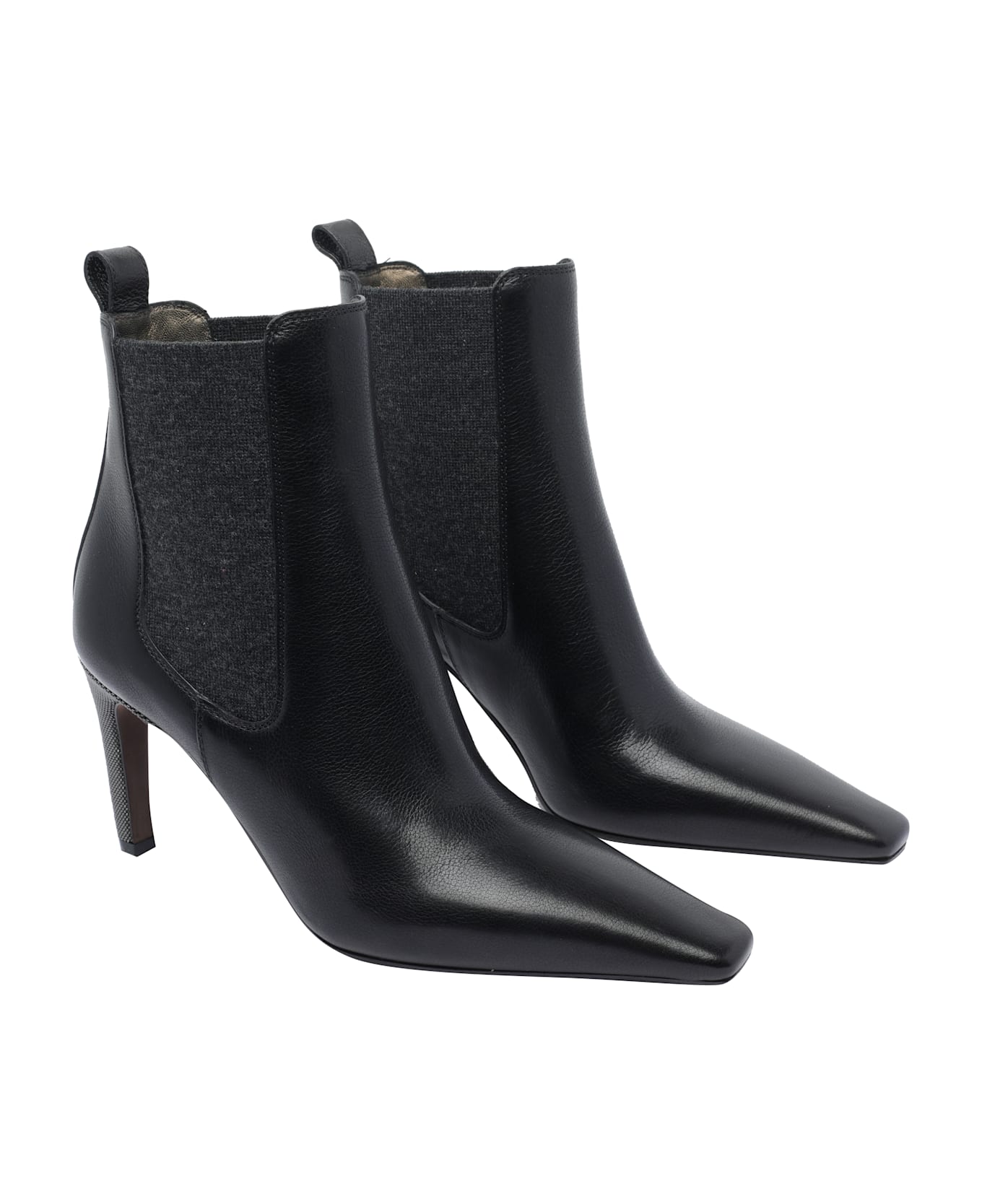 Brunello Cucinelli Pump Booties - Black
