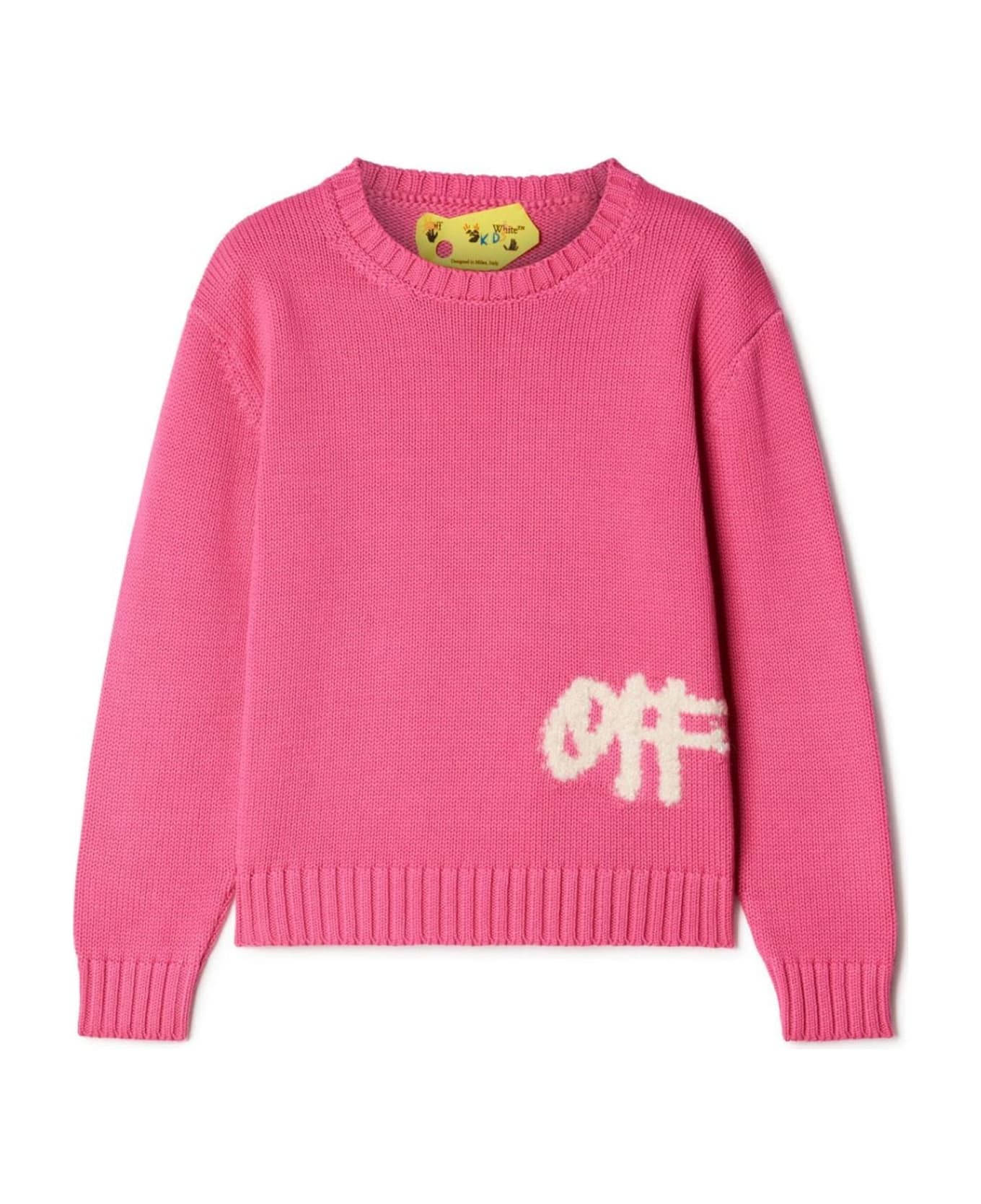 Off-White Off White Sweaters Pink - Pink ニットウェア＆スウェットシャツ