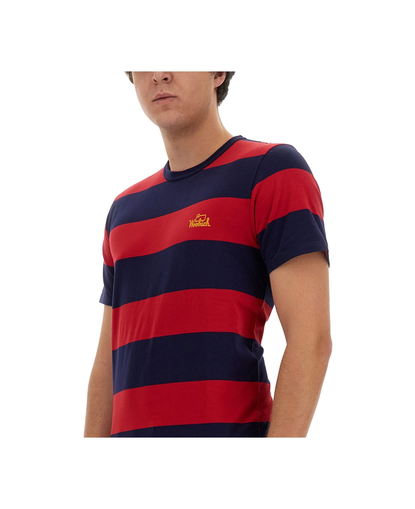 Woolrich Striped T-shirt - MULTICOLOUR