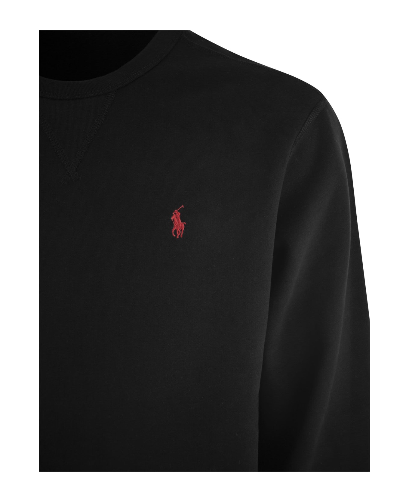 Polo Ralph Lauren 'mclassic' Cotton Sweatshirt - Black