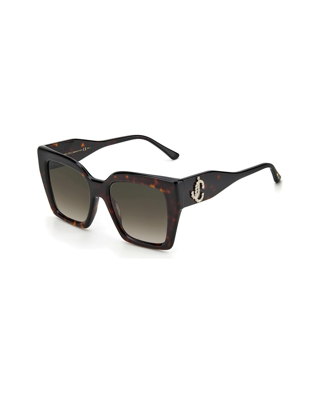 Jimmy Choo Eyewear Eleni/g/s Sunglasses - Marrone サングラス