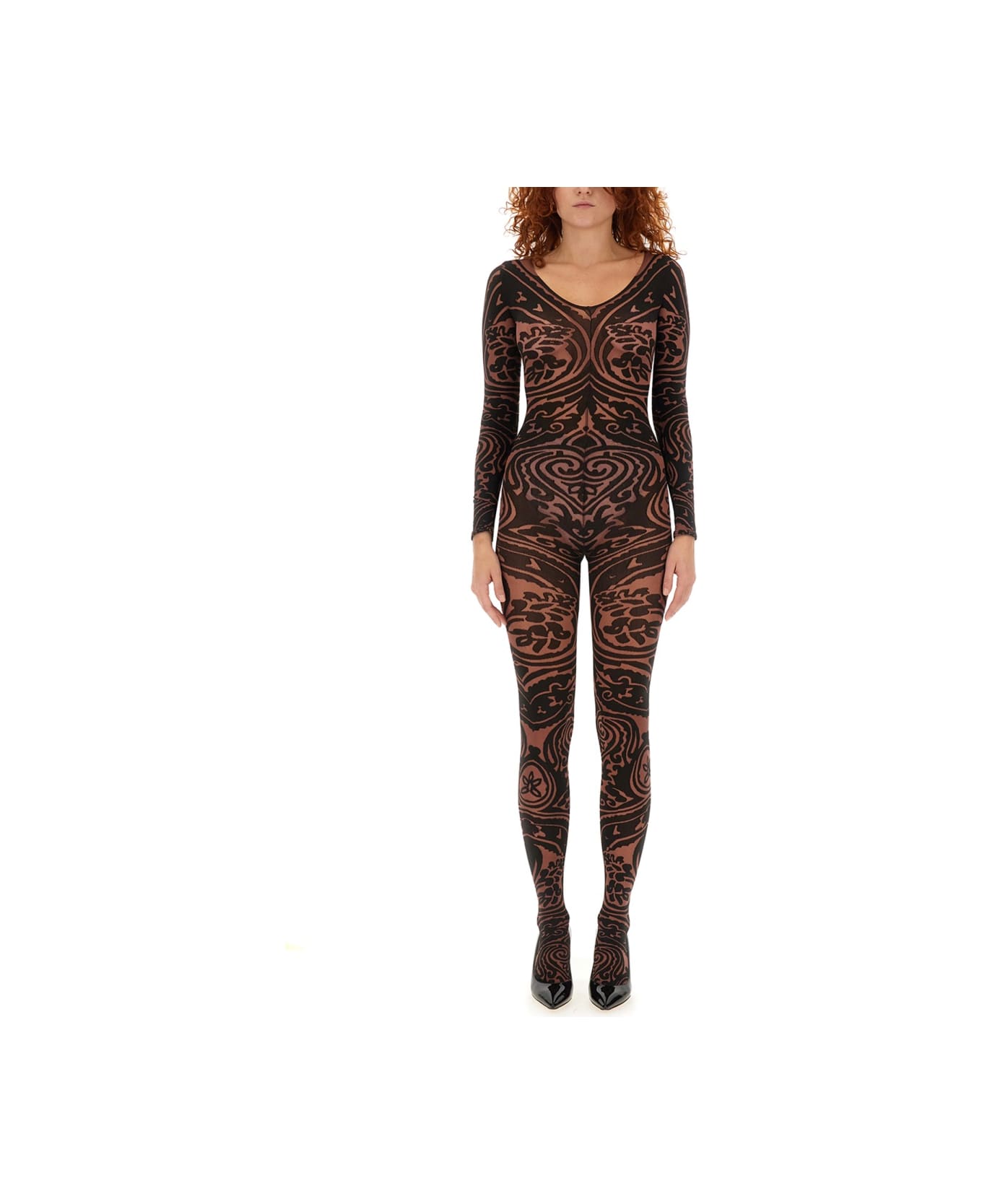 Etro Bodysuit Etro X Wolford - BROWN