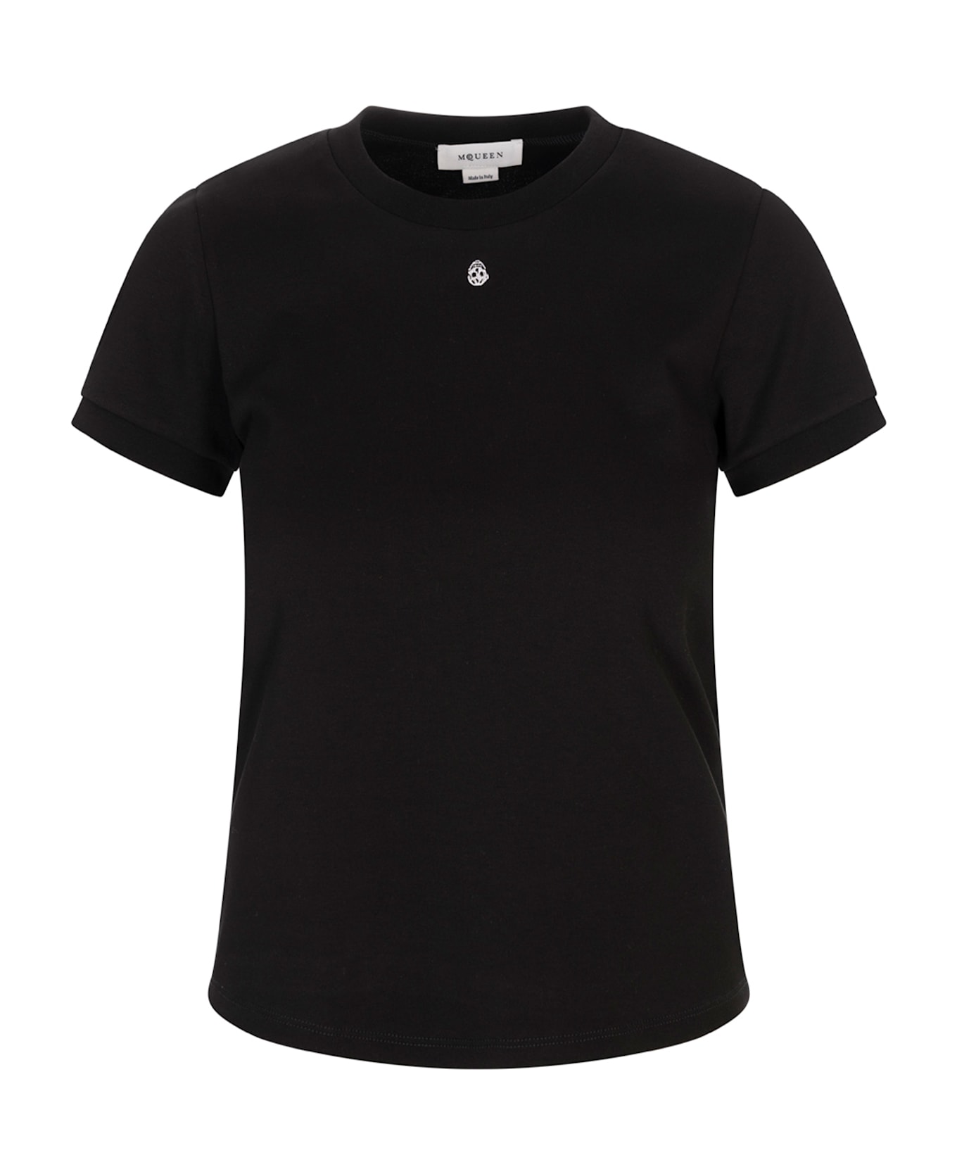Alexander McQueen T-shirts And Polos Black - Black
