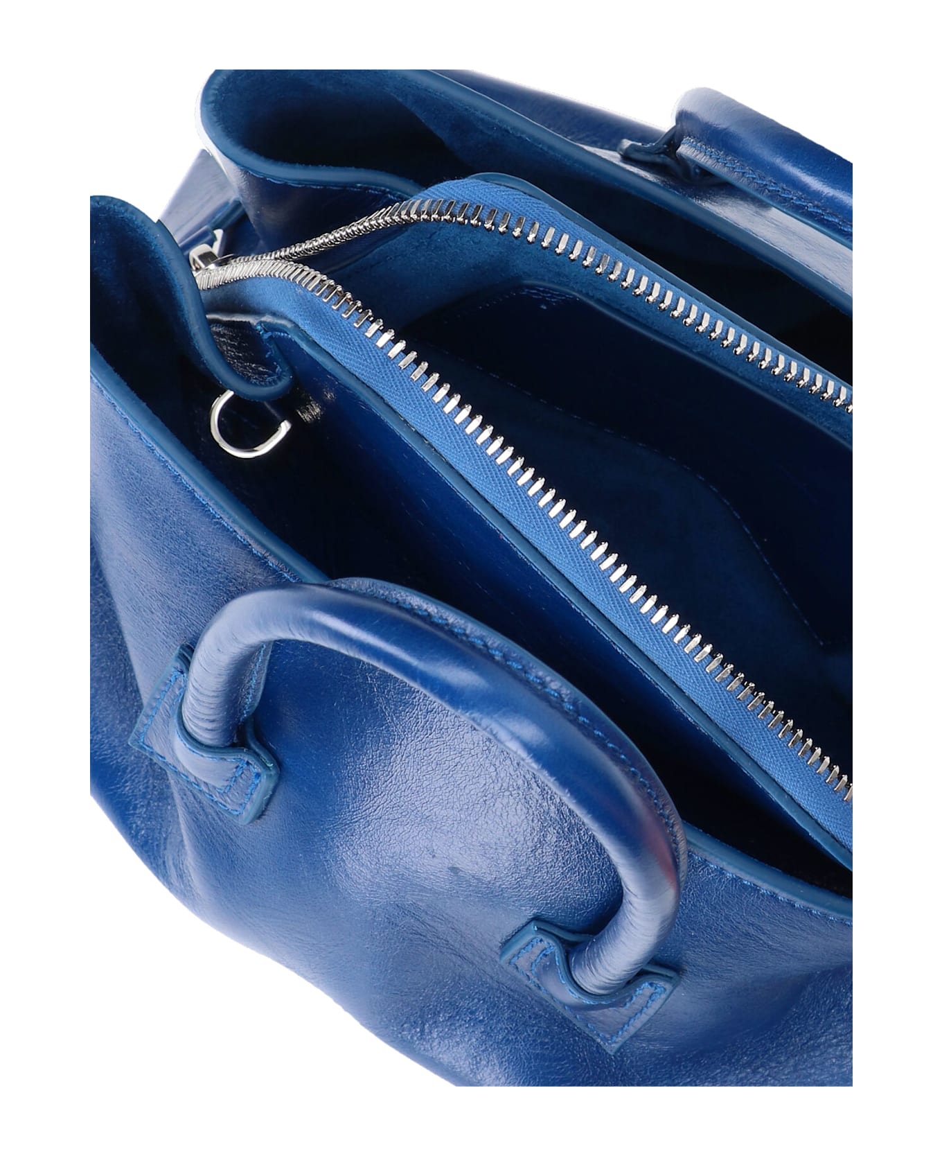 The Attico "la Passeggiata" Mini Bag - Blue
