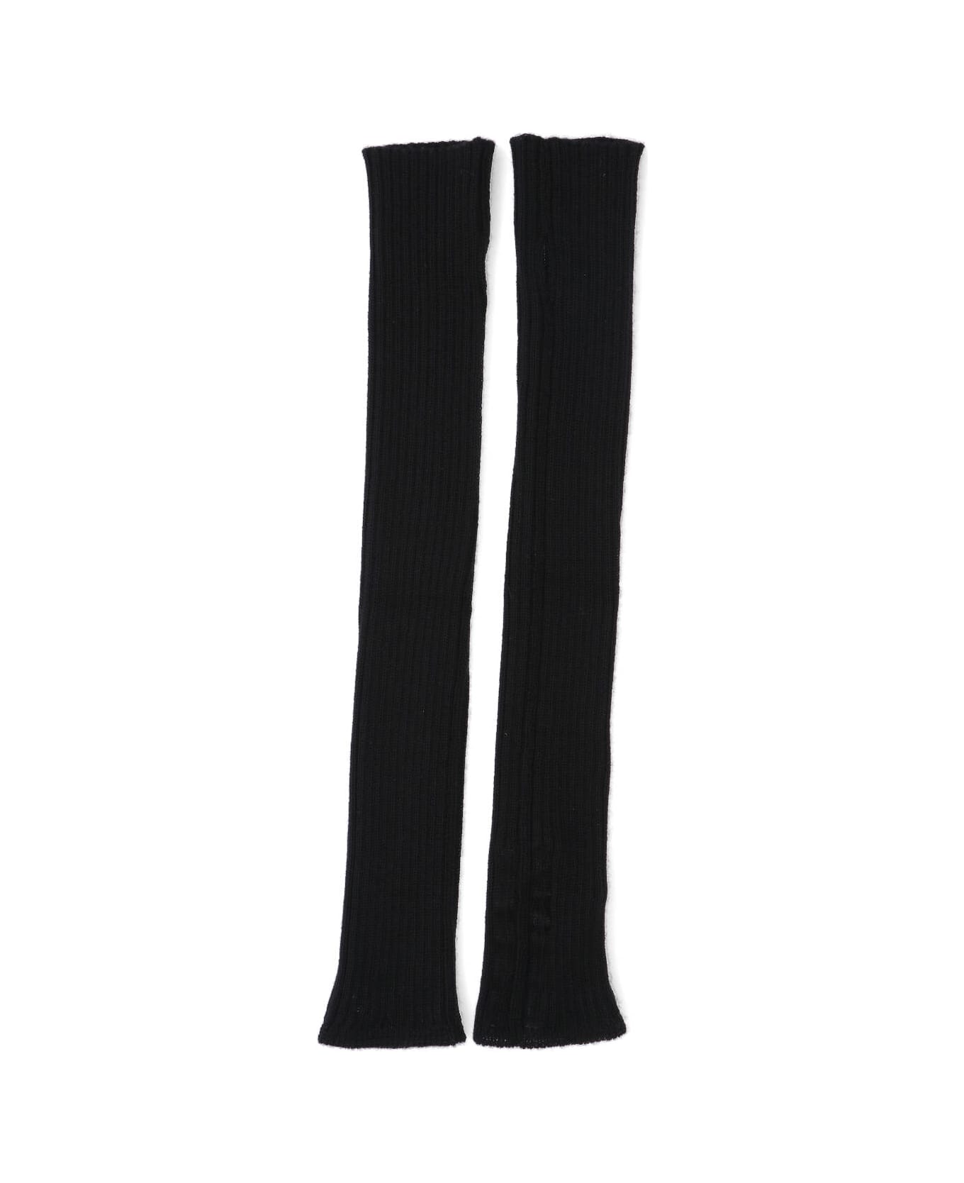 Rick Owens Cashmere Arm Warmers - Black  