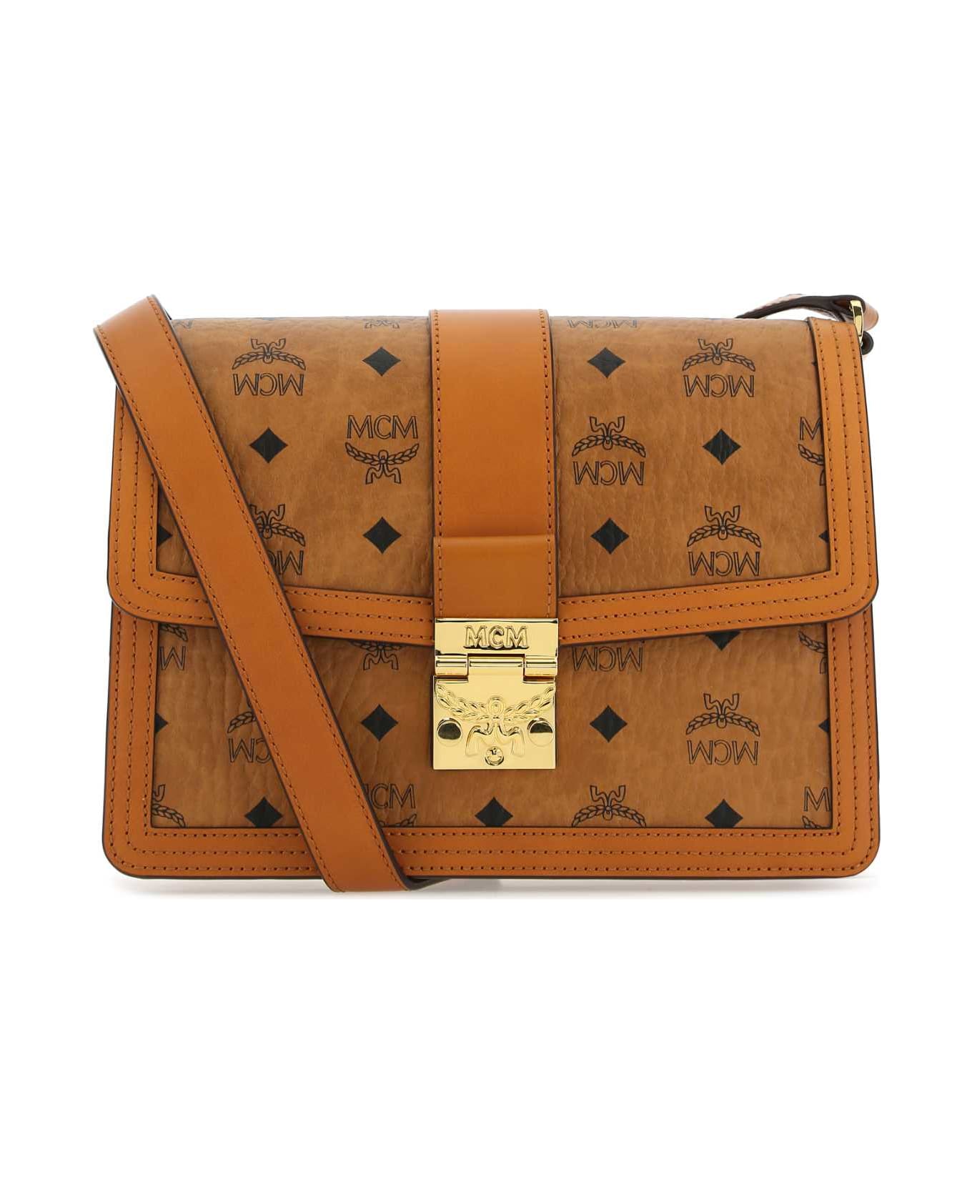 MCM Printed Canvas And Leather Tracy Crossbody Bag - CO ショルダーバッグ