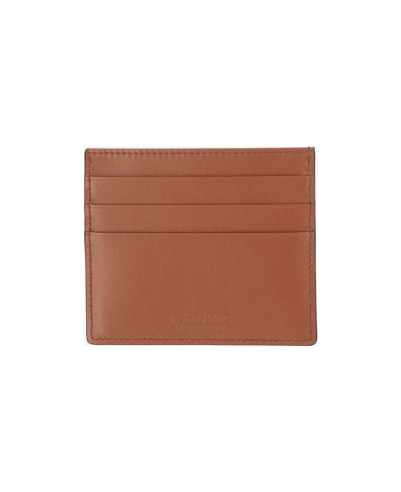 Montblanc Meisterstück Leather Card Case - Orange