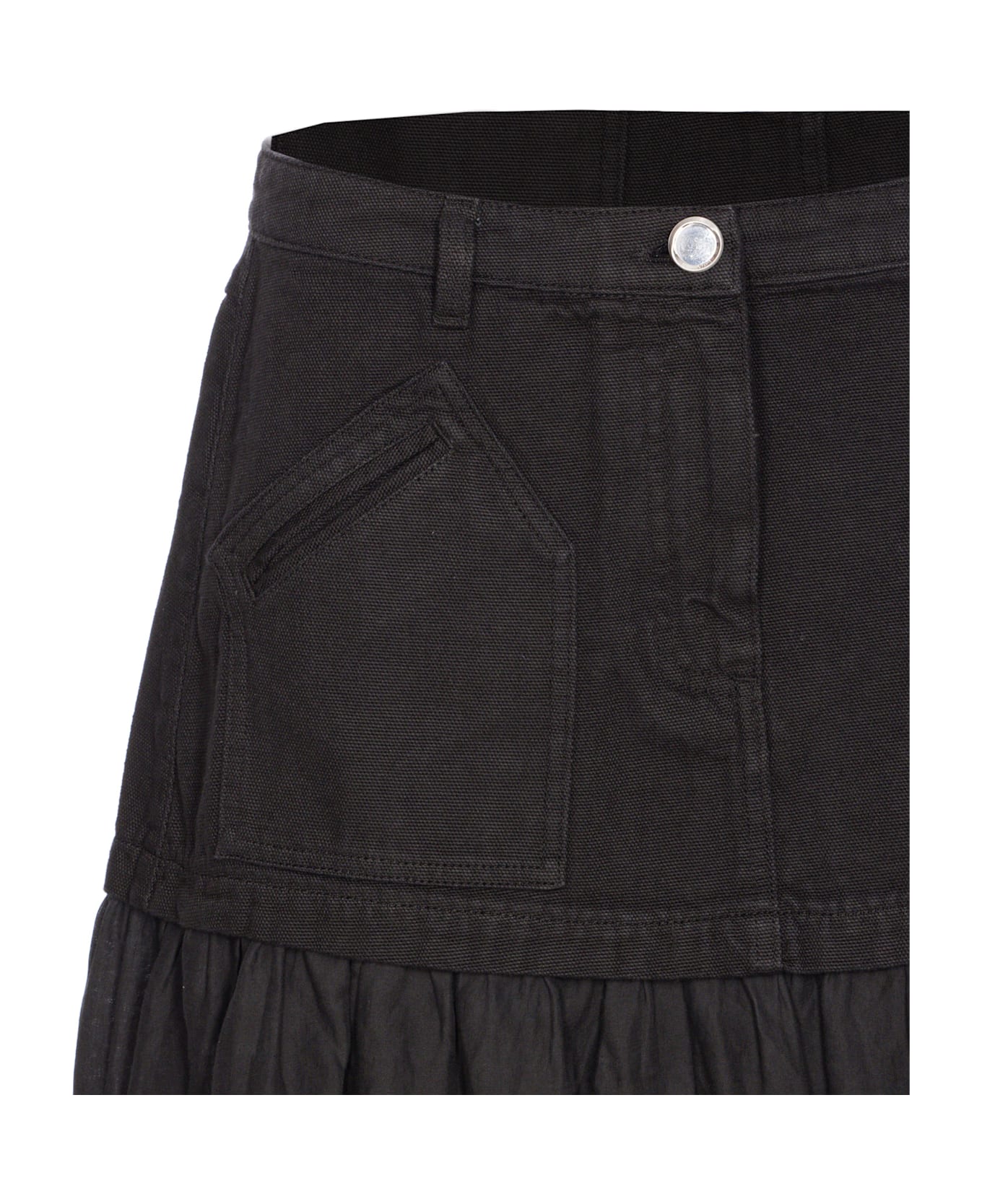 Pinko Kenny Skirt - Nero Limousine