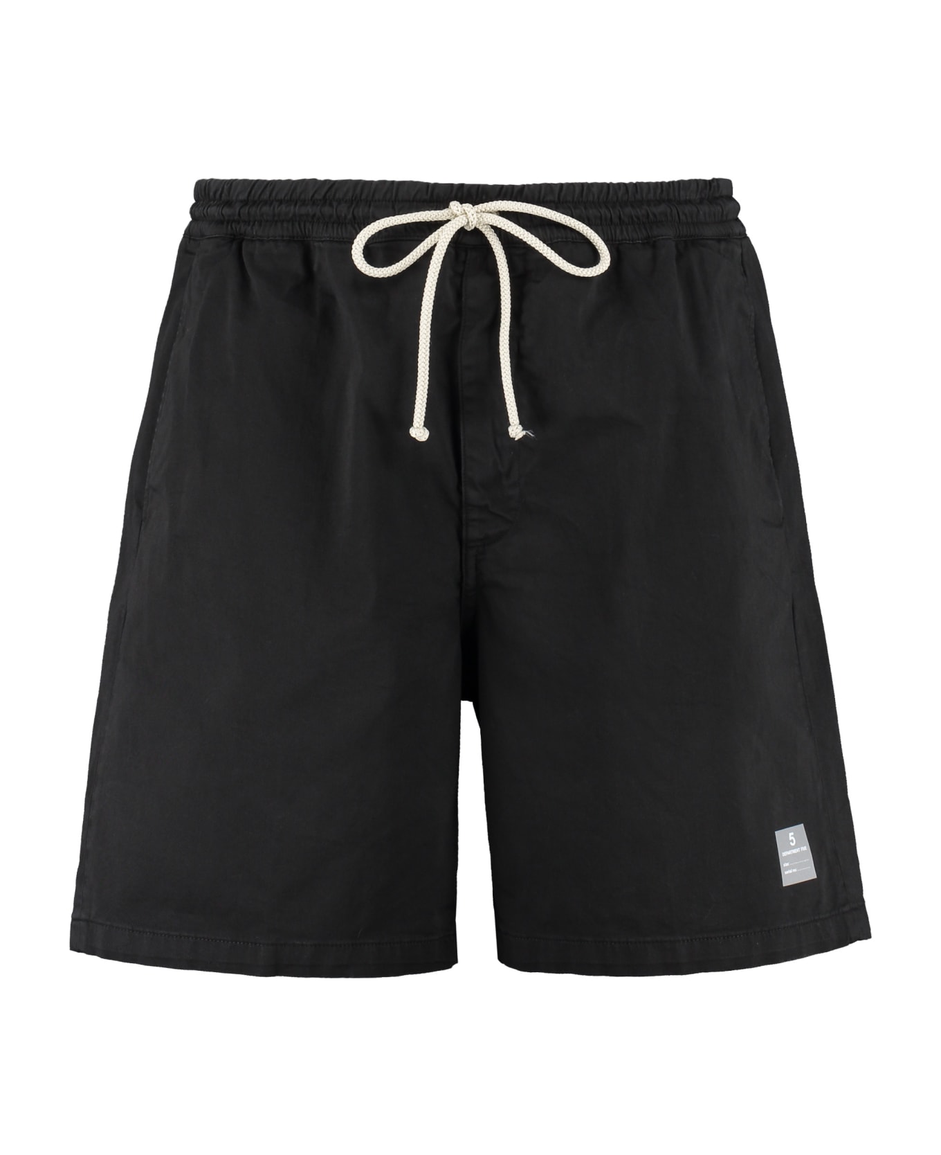 Department Five Collins Cotton Bermuda Shorts - black