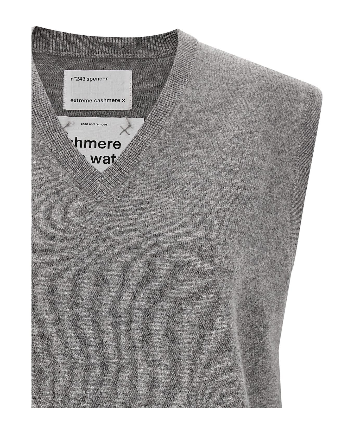 Extreme Cashmere 'n°243 Spencer' Vest - Gray
