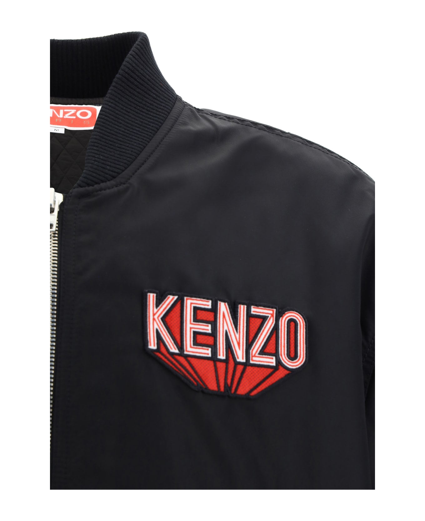 Kenzo 3d Flight Bomber Jacket - Noir