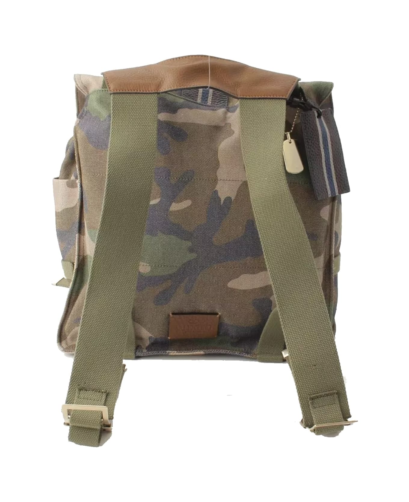 Valentino Garavani Military Canvas Backpack - Green