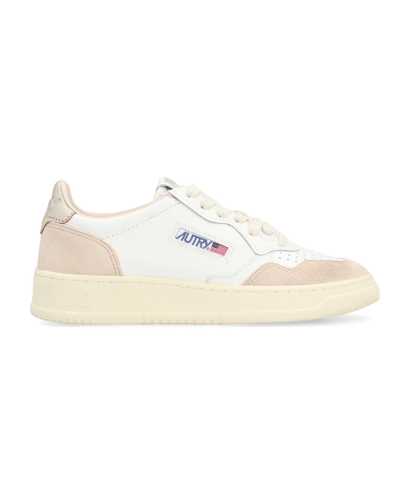 Autry Medalist Low-top Sneakers - WHT/GOLD