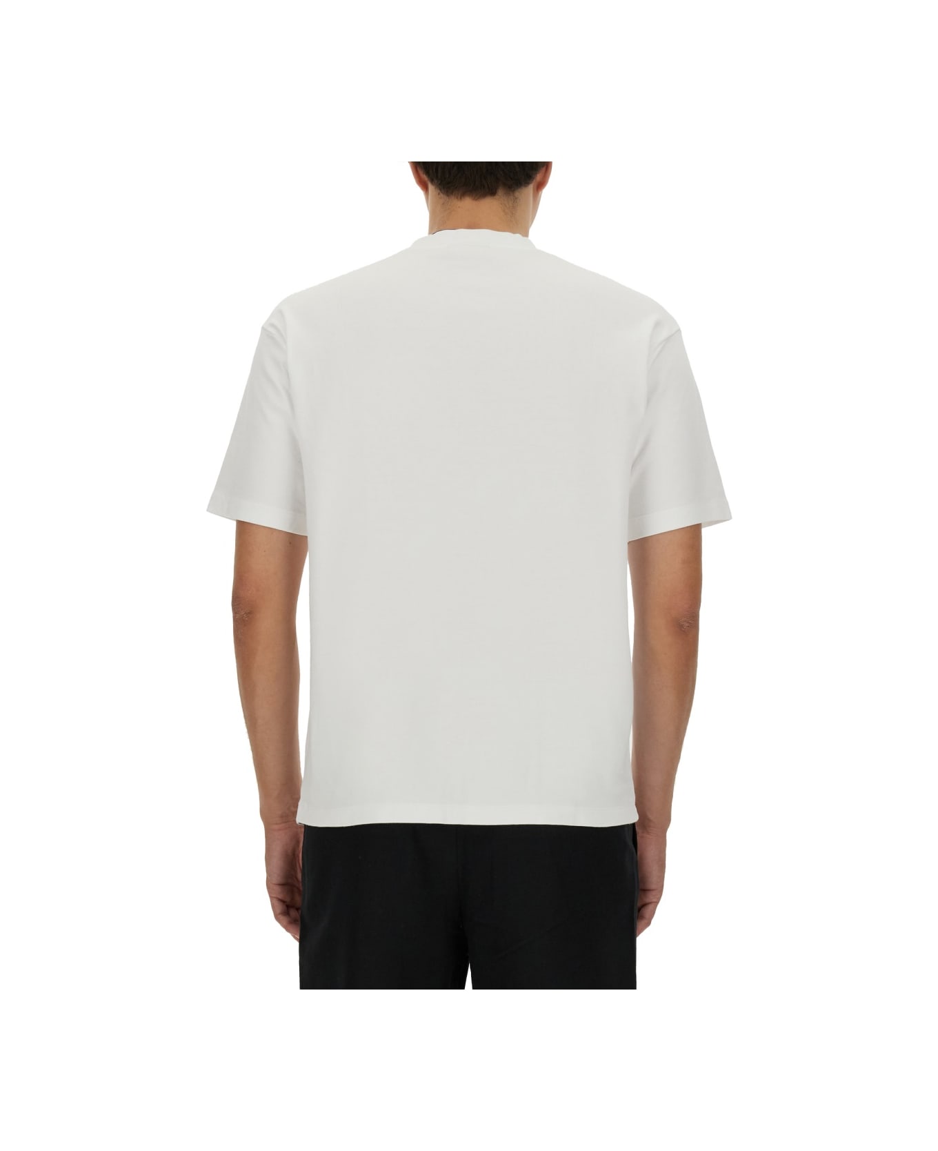 Drôle de Monsieur "slogan" T-shirt - WHITE