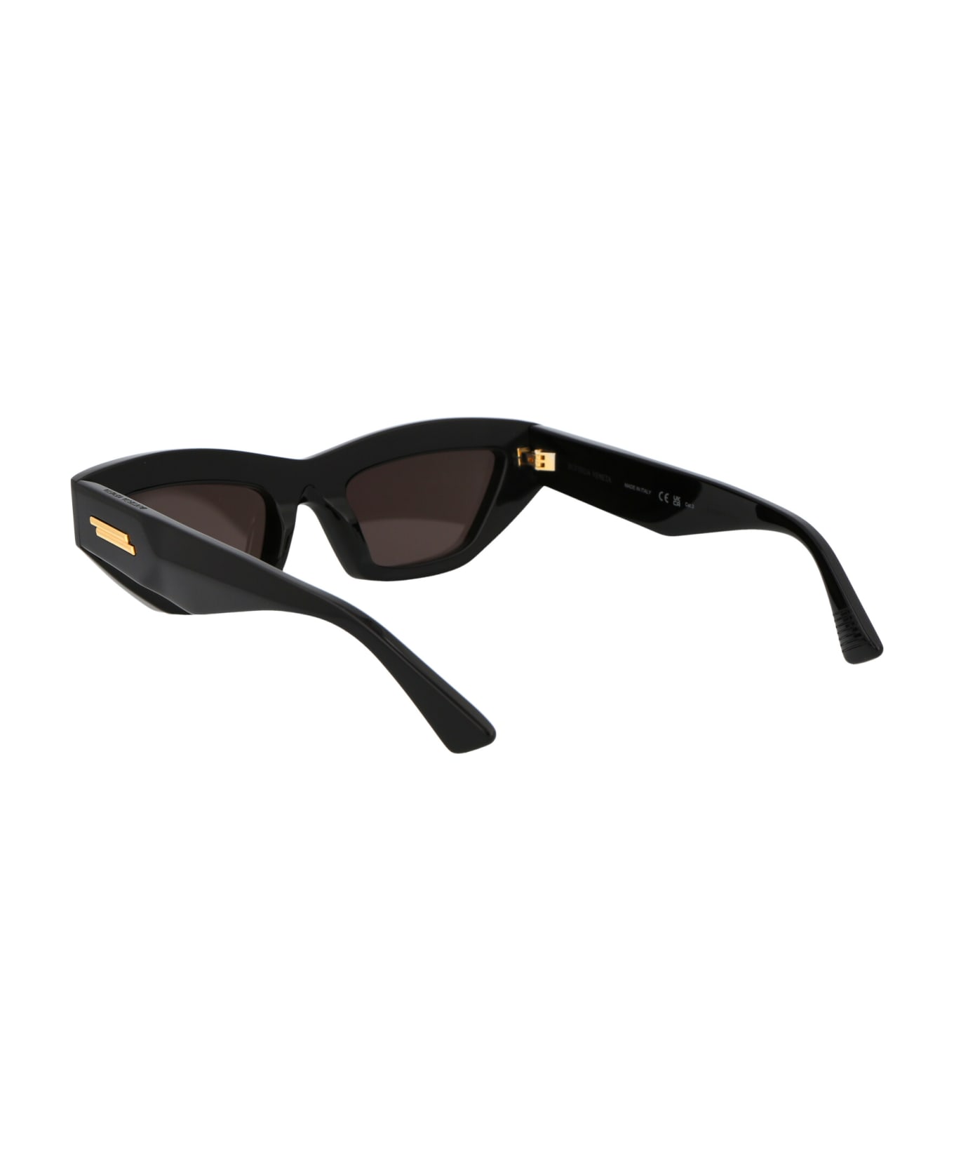 Bottega Veneta Eyewear Bv1219s Sunglasses - 001 BLACK BLACK GREY
