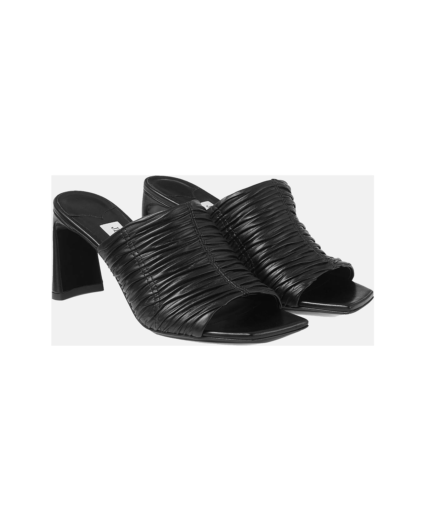 Jimmy Choo Black Leather Pumps - Black