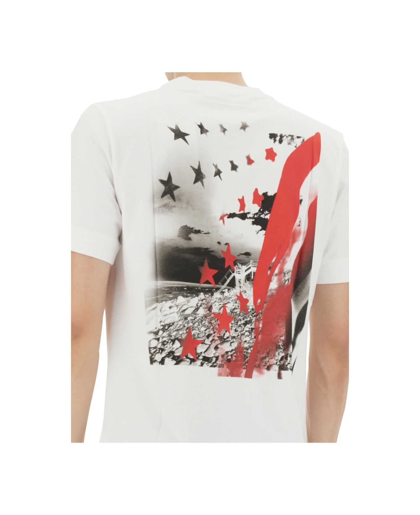 1017 ALYX 9SM Graphic Print T-shirt - WHITE シャツ