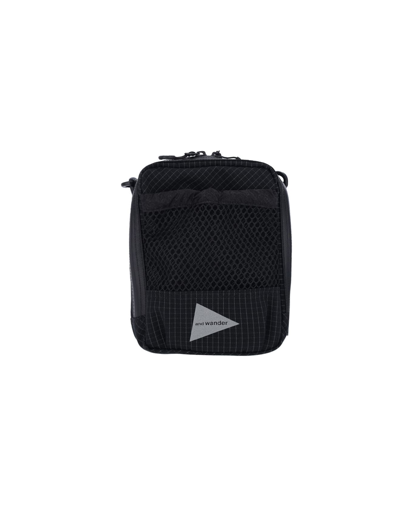 And Wander 
reflective
 Crossbody Pouch Bag - Black  