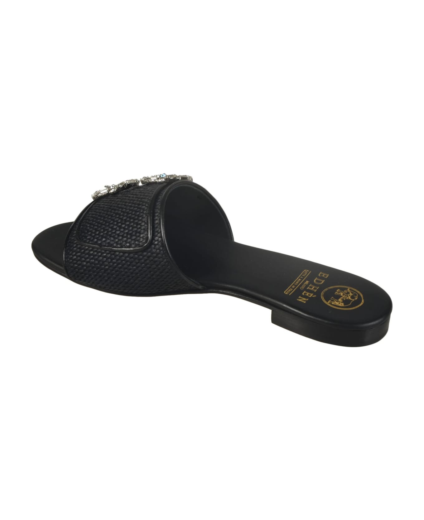 Edhen Milano Brera Sandals - Black