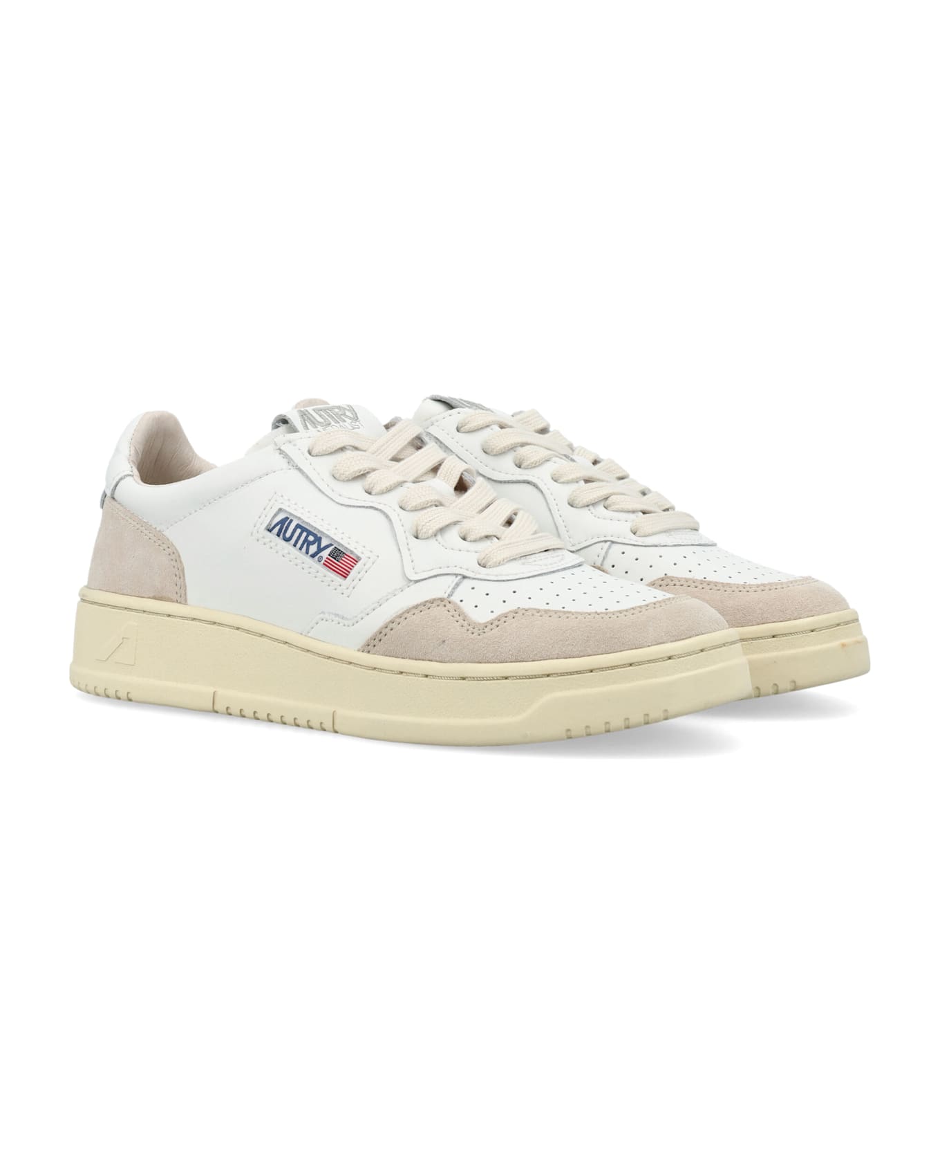 Autry Medalist Low Sneakers - WHITE WHITE