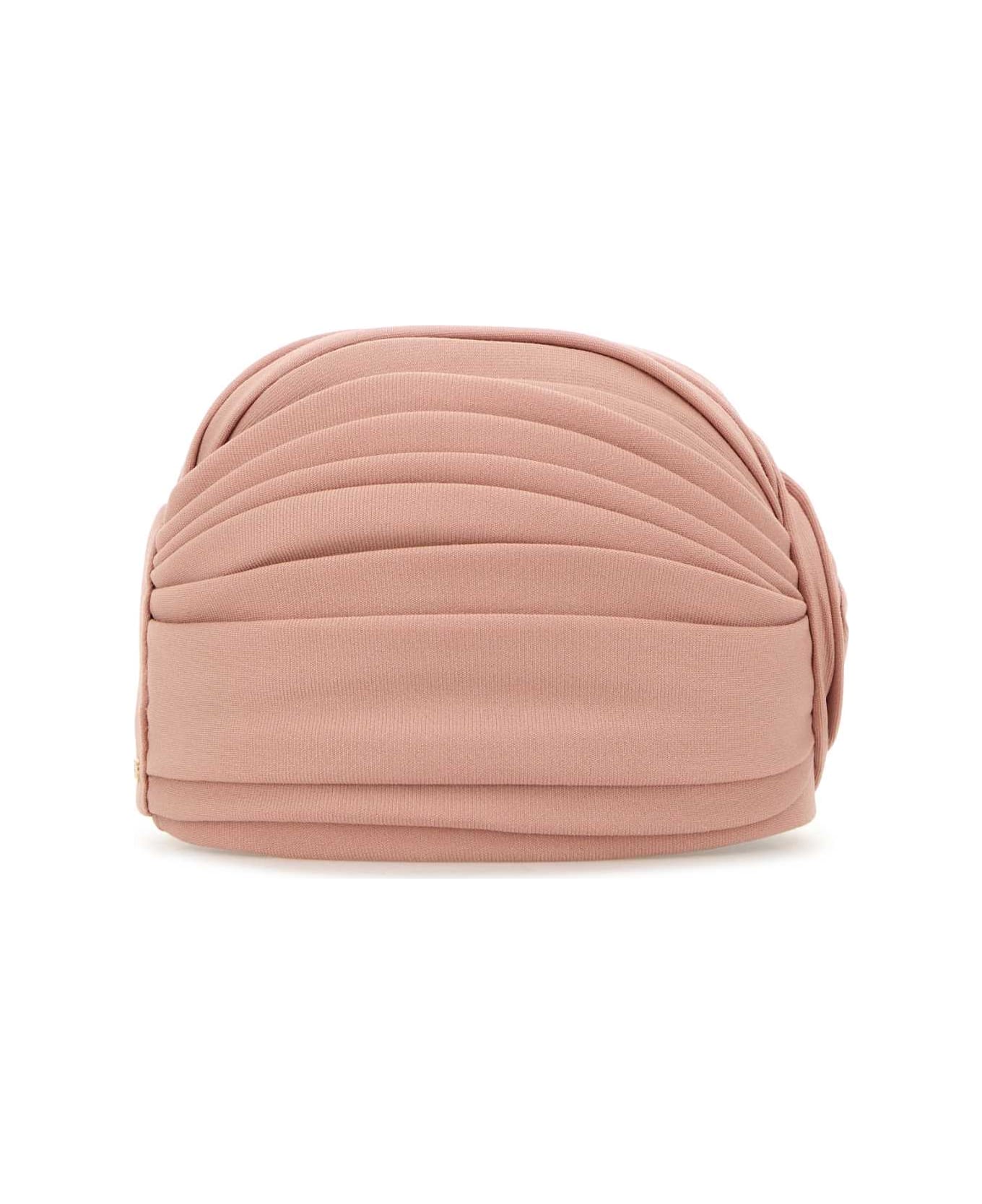 Valentino Garavani Pink Wool Turban - ROSEMISTORO