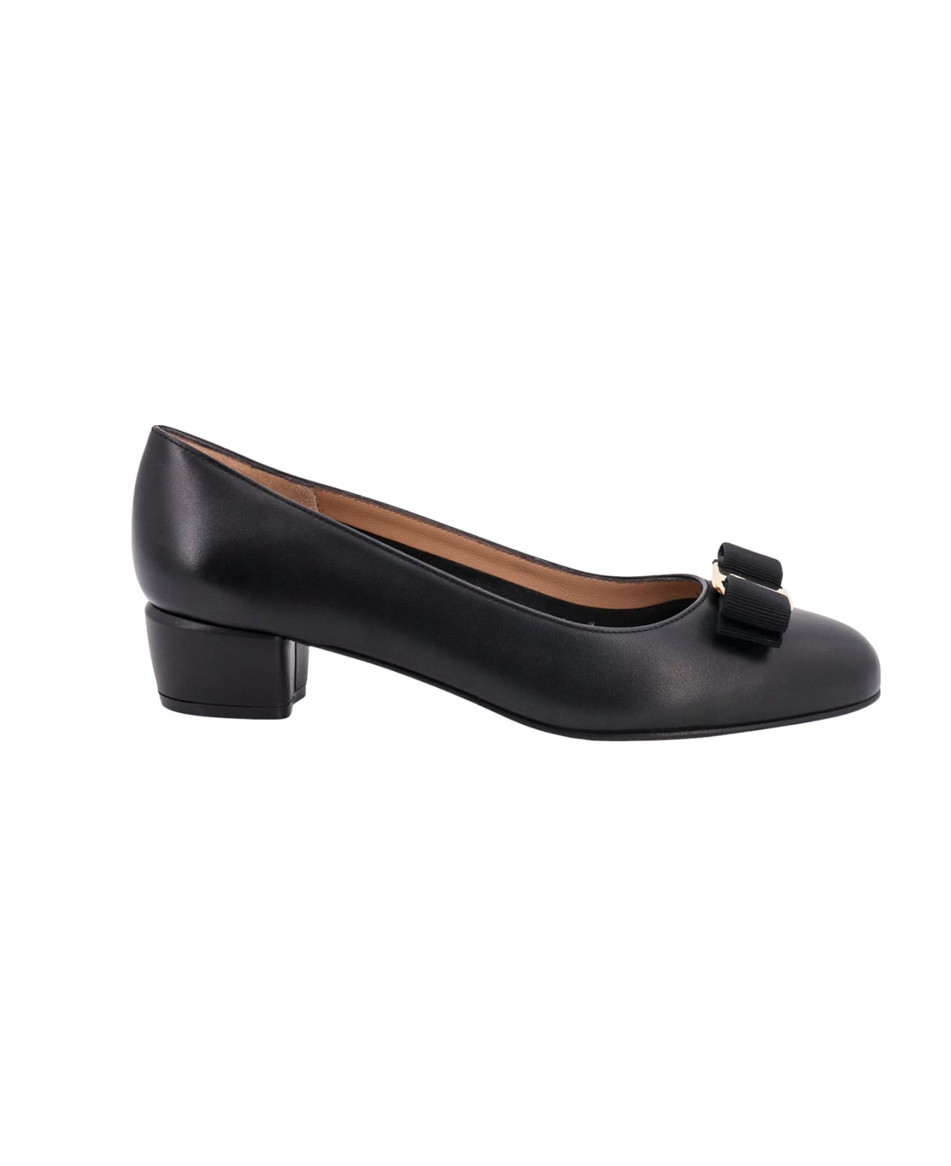 Ferragamo Vara Décolleté - Nero