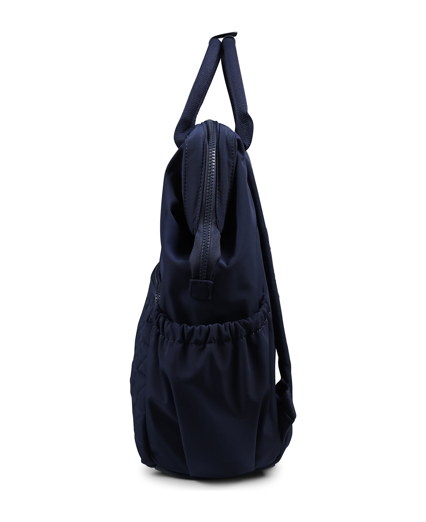 Kenzo Kids Blue Changing Bag For Babykids With Elephant - Blue