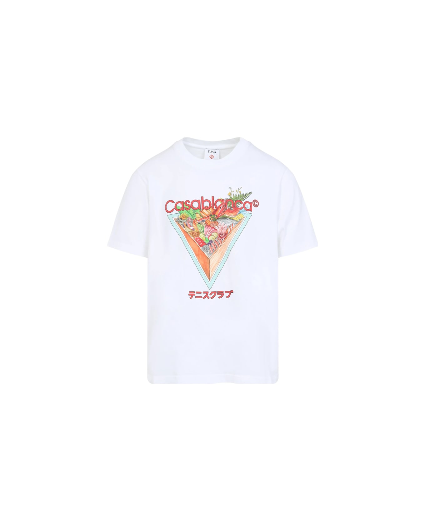 Casablanca T-shirt - WHITE