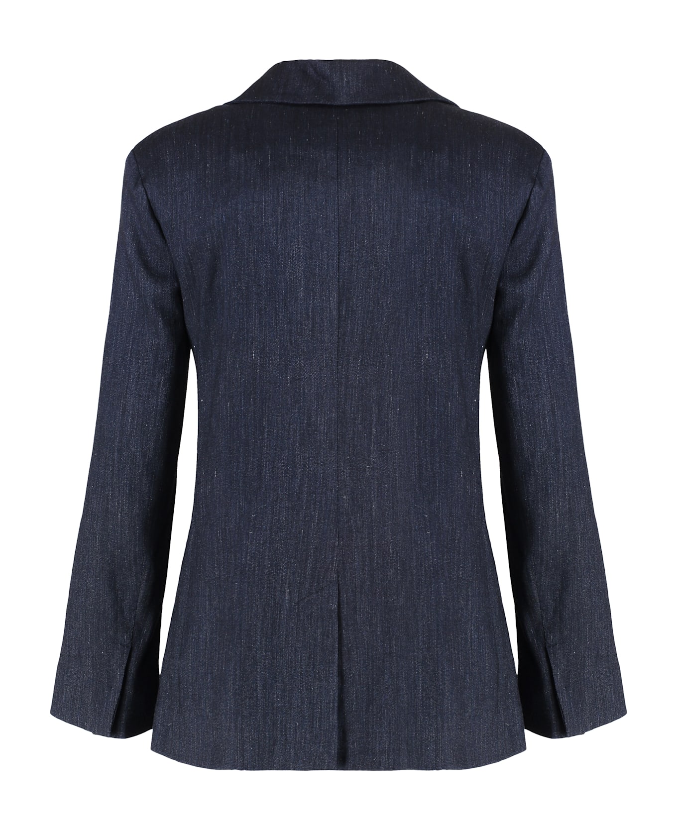 
S Max Mara Derna Linen Blazer - Denim