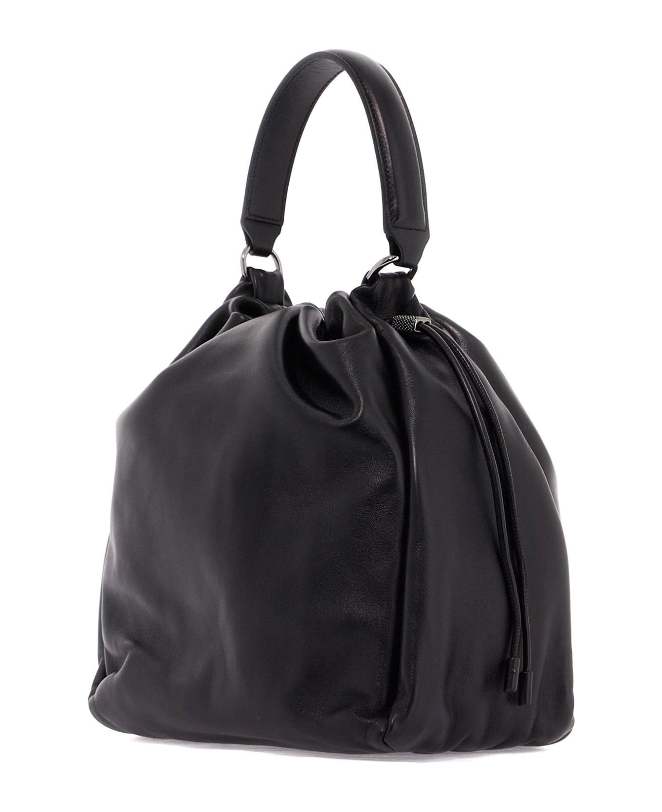 Brunello Cucinelli Handbag With Monile Embell - NERO (Black) トートバッグ